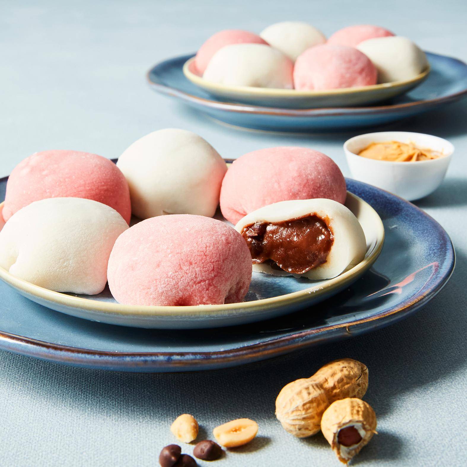 Mochi haricots rouges, cacahuètes et chocolat - Recette Companion | Moulinex