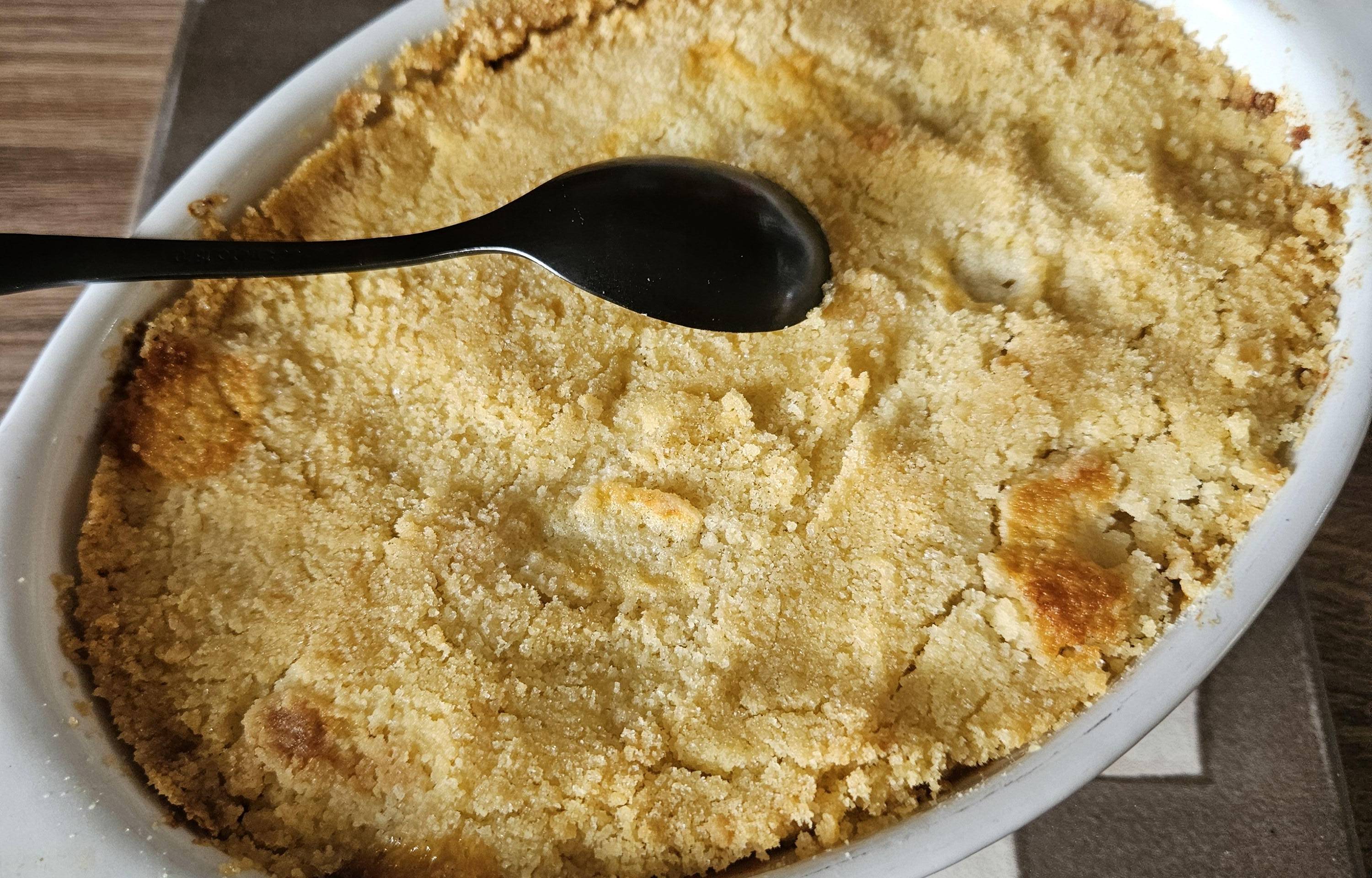 Crumble de poires aux graines - Recette Companion | Moulinex