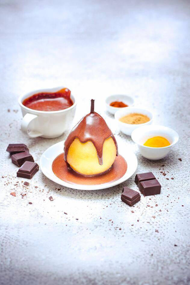 Sauce chocolat noir épicée - Recette Perfectmix Cook | Moulinex