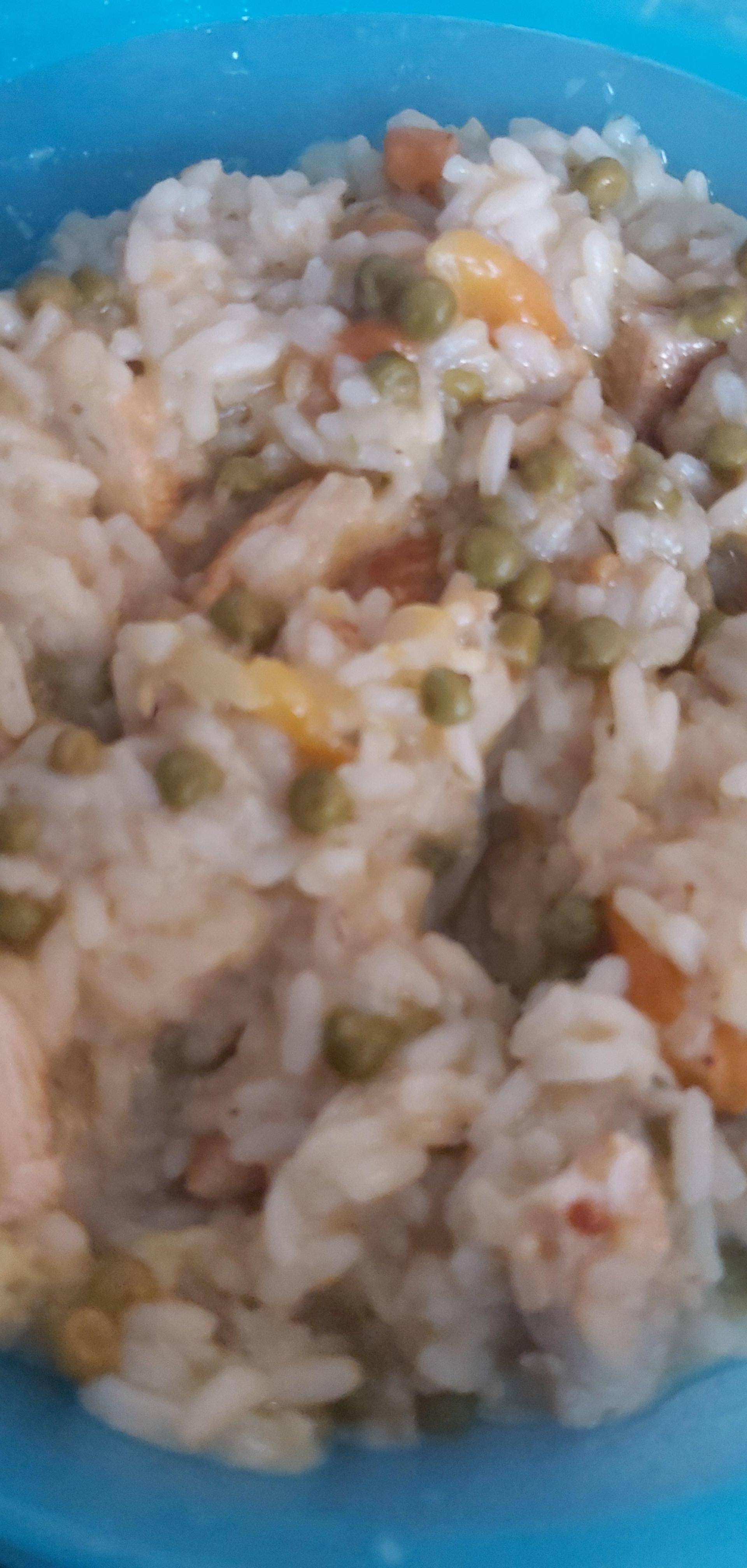 Riz,courgette et pois carotte - Recette Cookeo | Moulinex