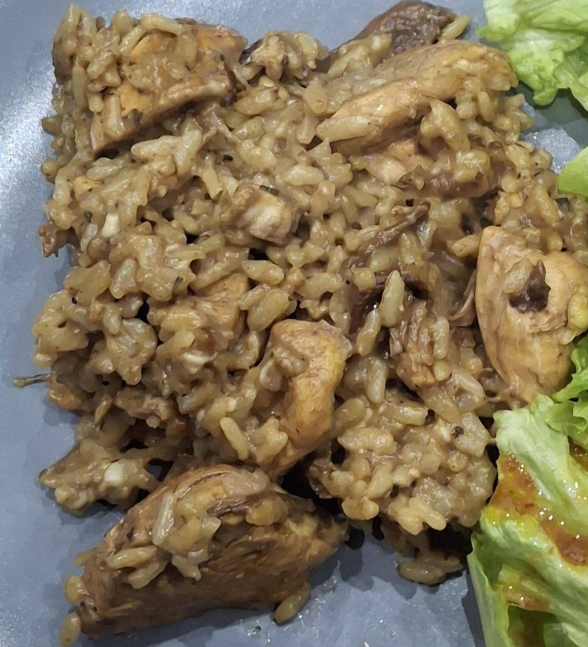 Risotto aux cèpes et au poulet - Recette Cookeo 9in1 | Moulinex