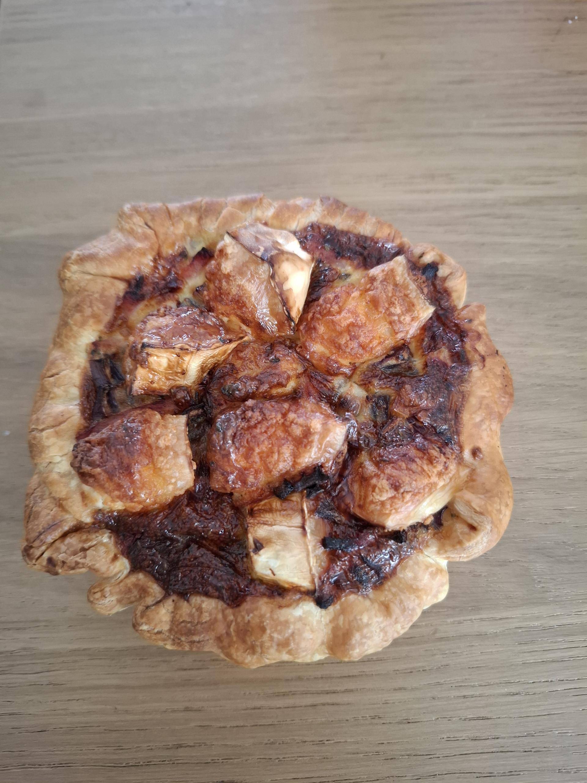 Tarte jambon chèvre - Recette Easy Fry Mega | Moulinex