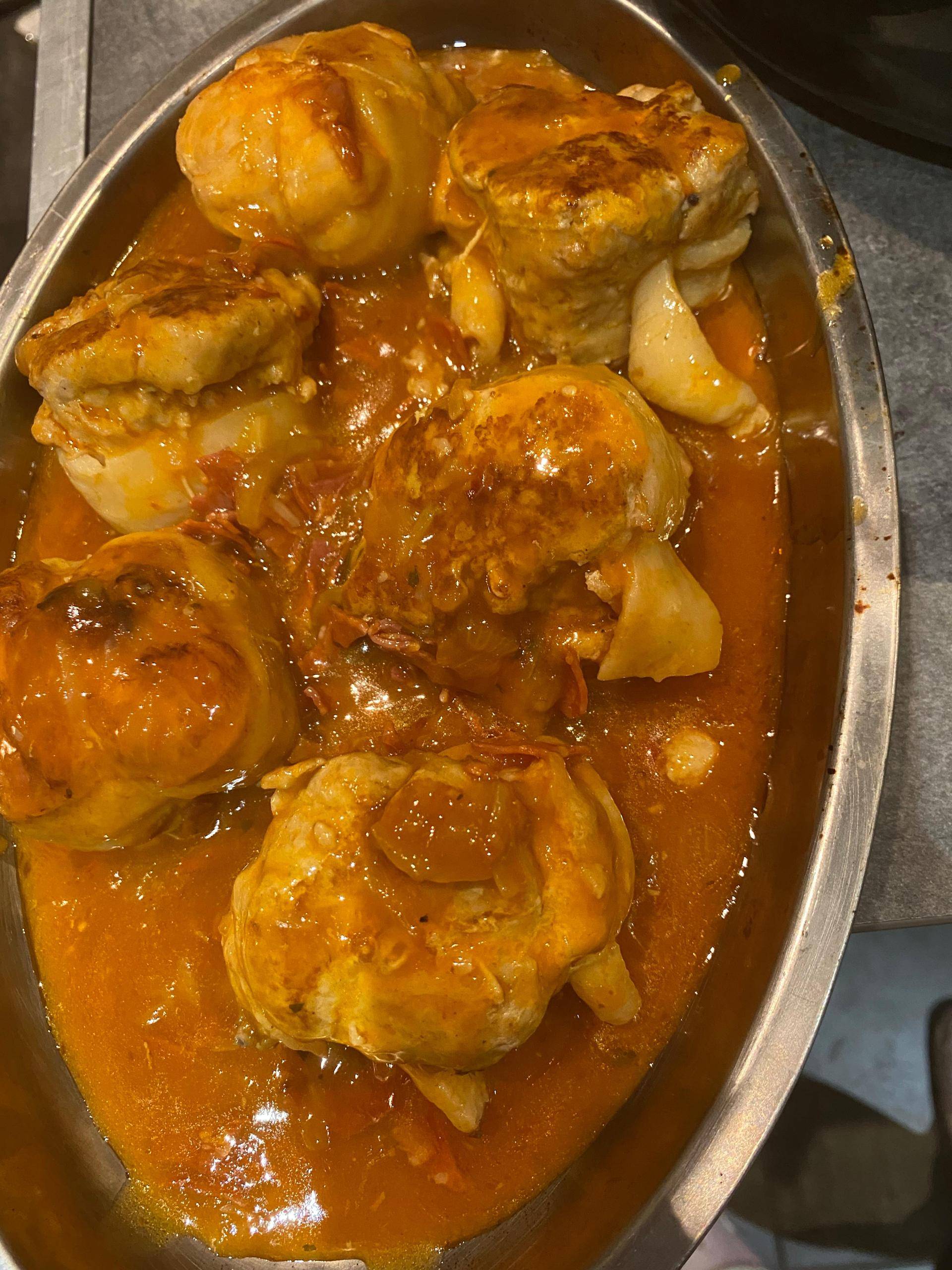 Paupiettes de poulet sauce tomate - Recette Cookeo | Moulinex
