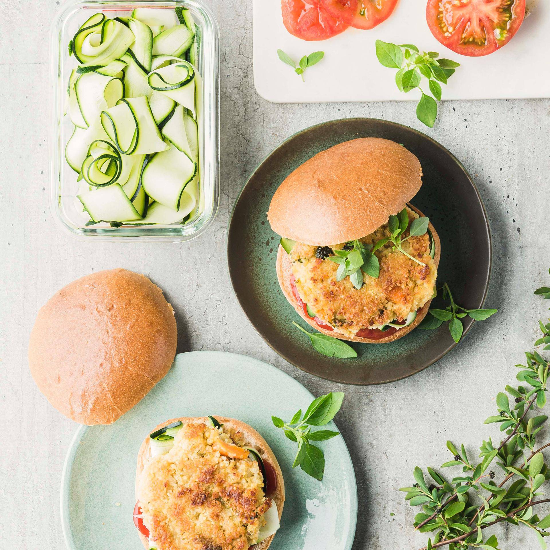 Veggie galettes pour burger - Recette Cookeo | Moulinex