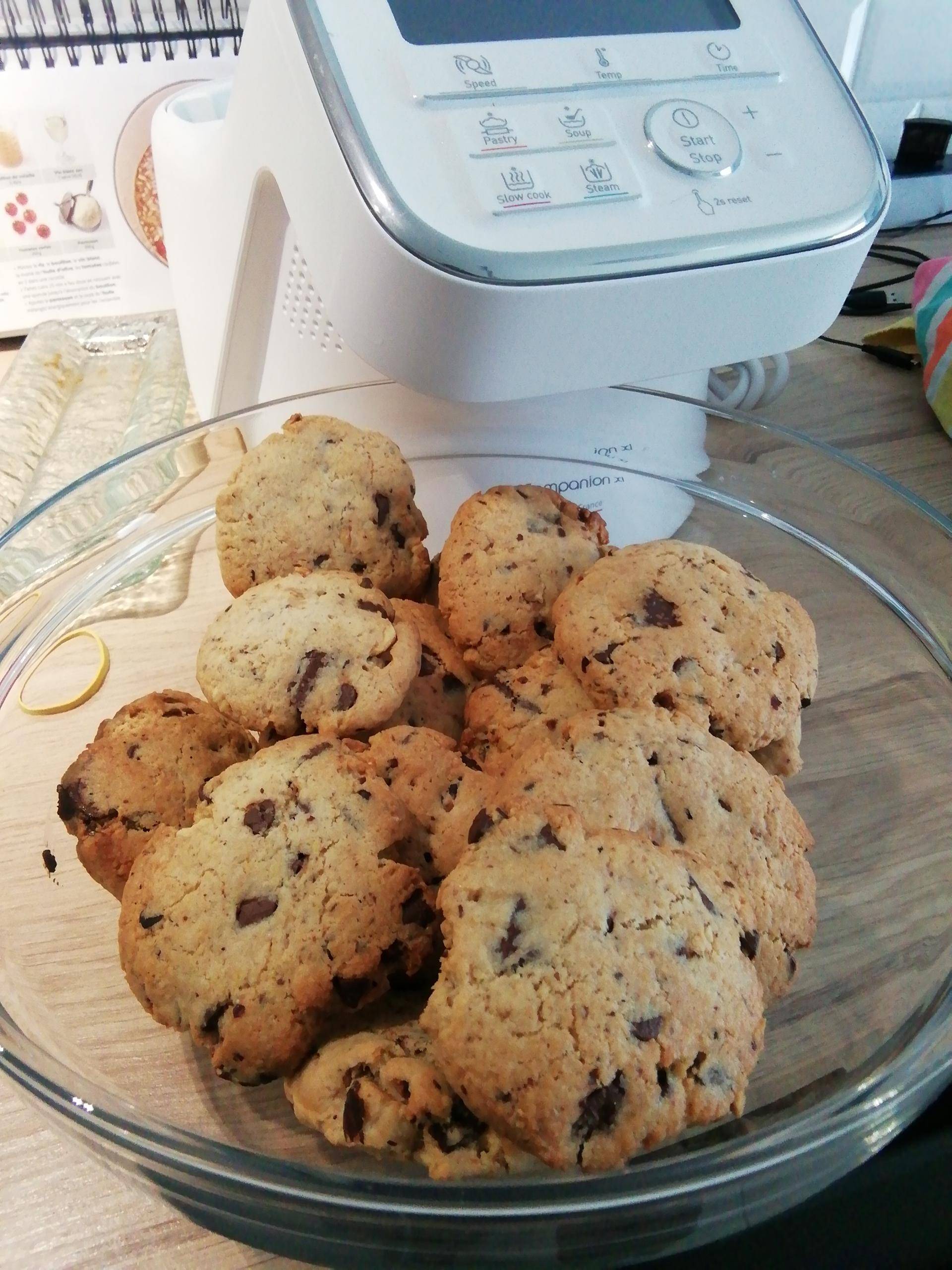 Cookies Chocolat-Noisette - Recette Companion Connect | Moulinex