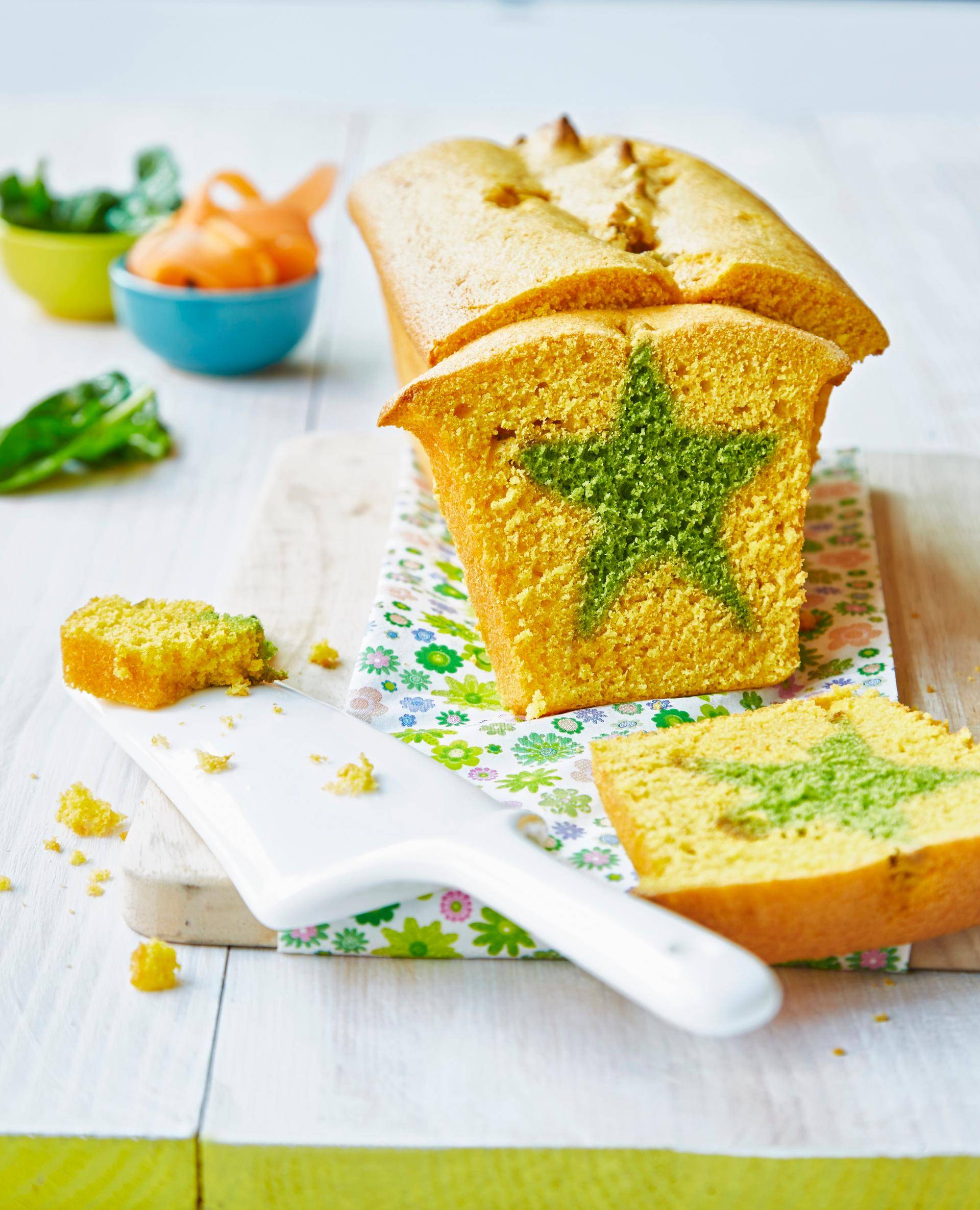 Cake aux carottes-épinards - Recette Soup & Co | Moulinex