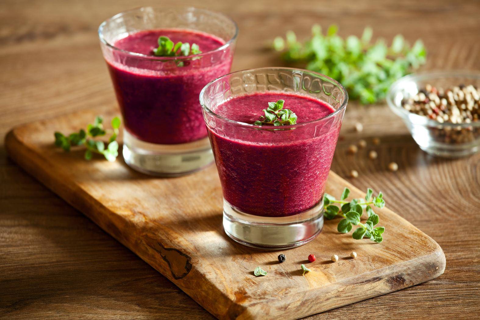 Gaspacho de betterave - Recette Blend up | Moulinex