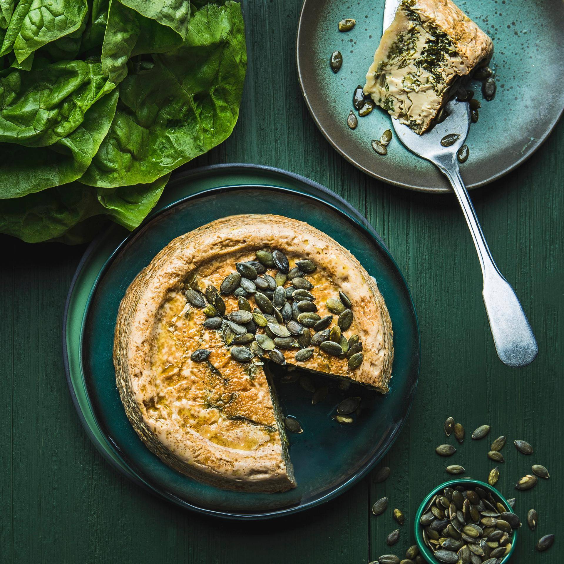 Flan de laitue au munster - Recette Cookeo | Moulinex