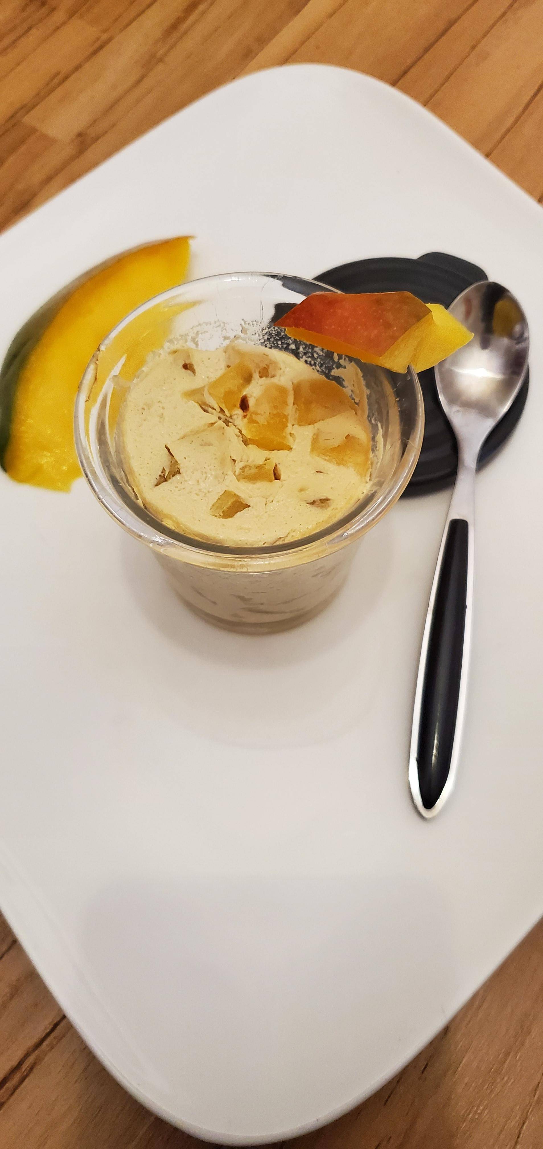 Clafoutis léger à la mangue - Recette Cookeo | Moulinex