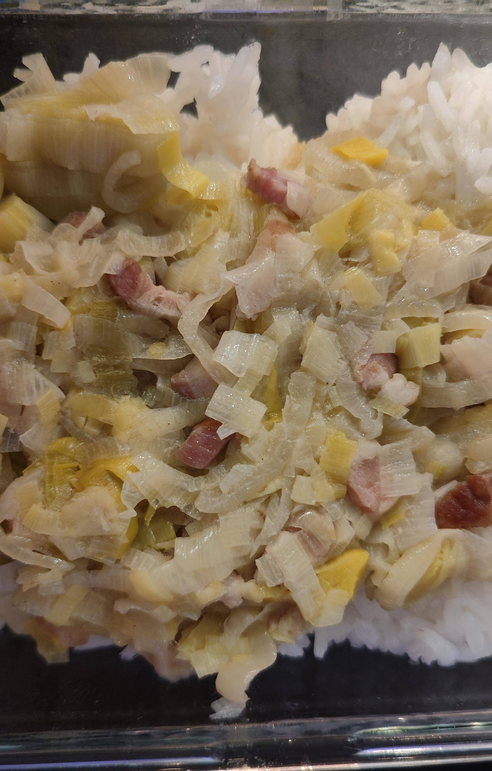 Blé, lardons et poireaux - Recette Companion Connect XL | Moulinex