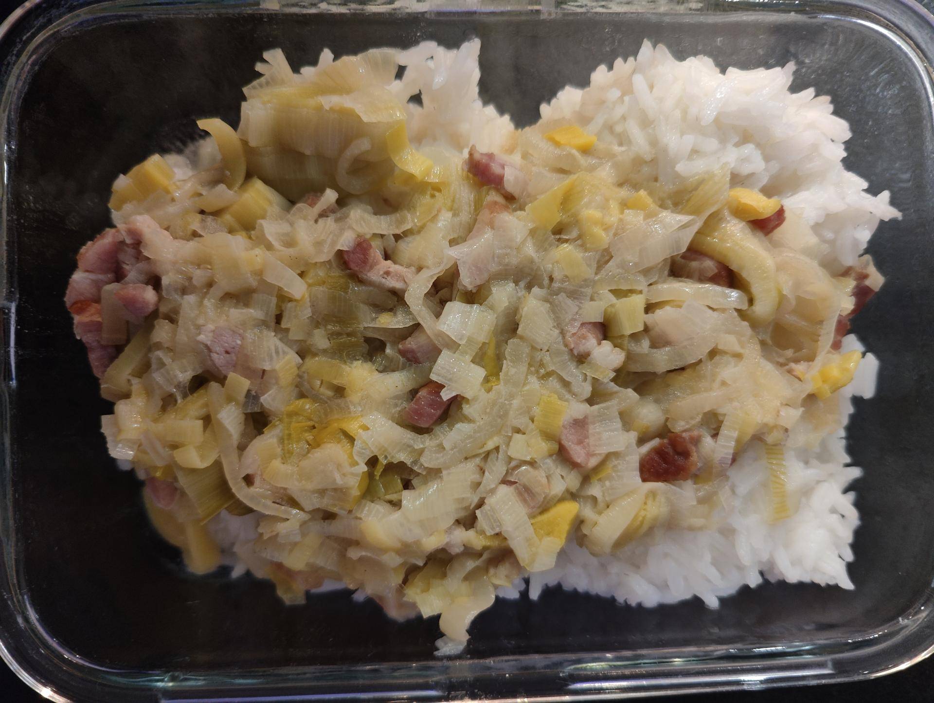 Fondu de poireaux et lardons - Recette Cookeo V3 | Moulinex