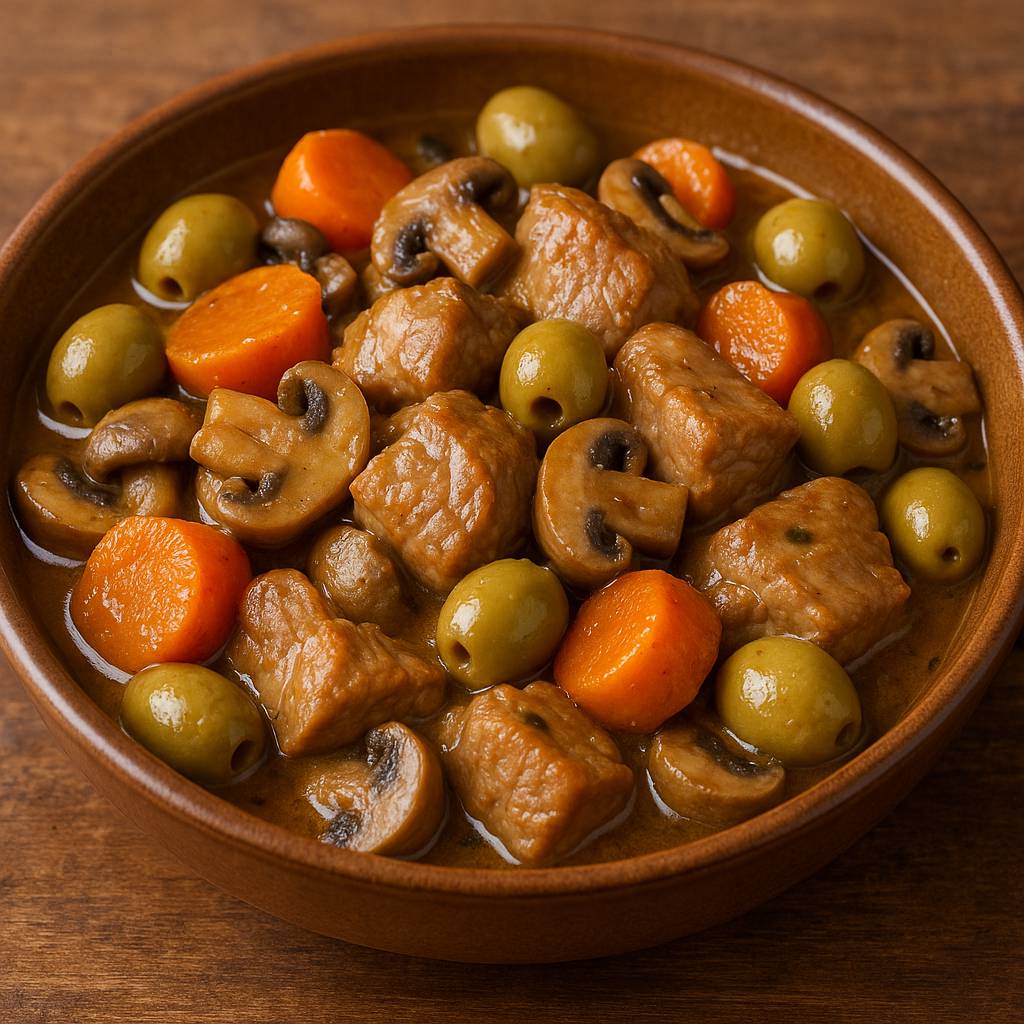 Sauté de porc à l'ancienne - Recette Companion Connect XL | Moulinex