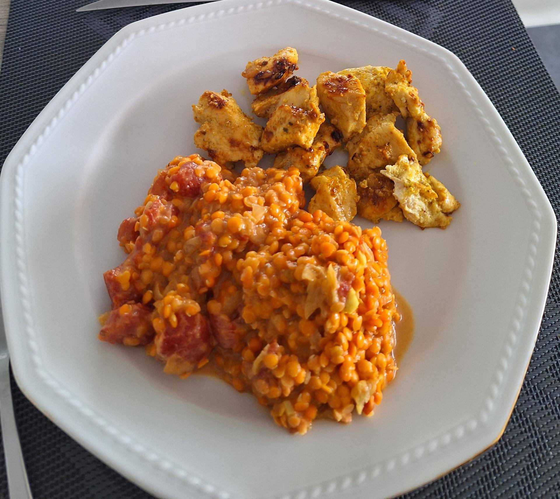 Dahl de lentilles corail selon Brice - Recette Companion Connect XL | Moulinex