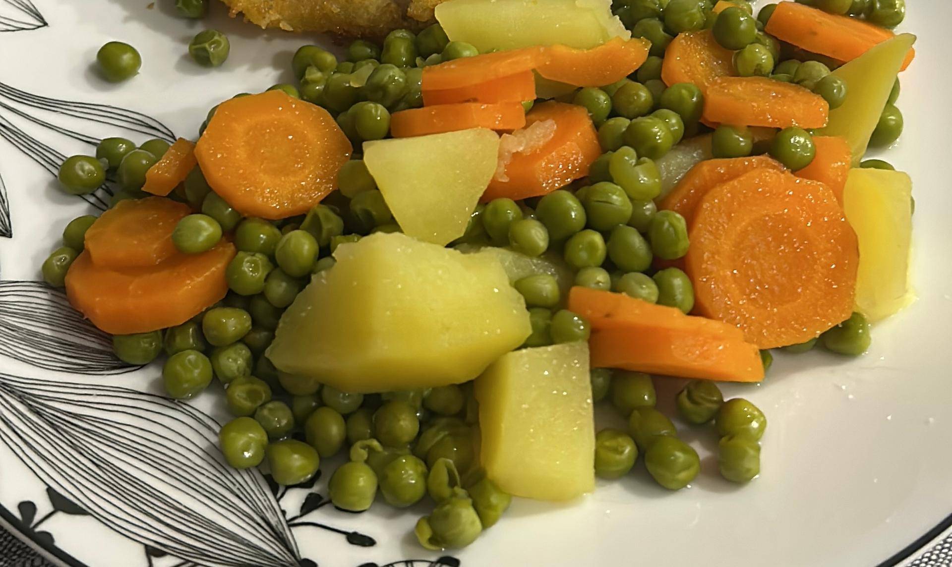 Petit pois, carotte, pomme de terre - Recette Cookeo | Moulinex