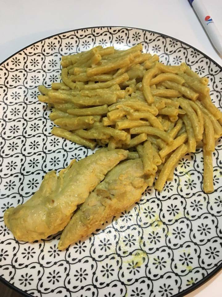 Poulet et pâtes coco curry - Recette Cookeo | Moulinex