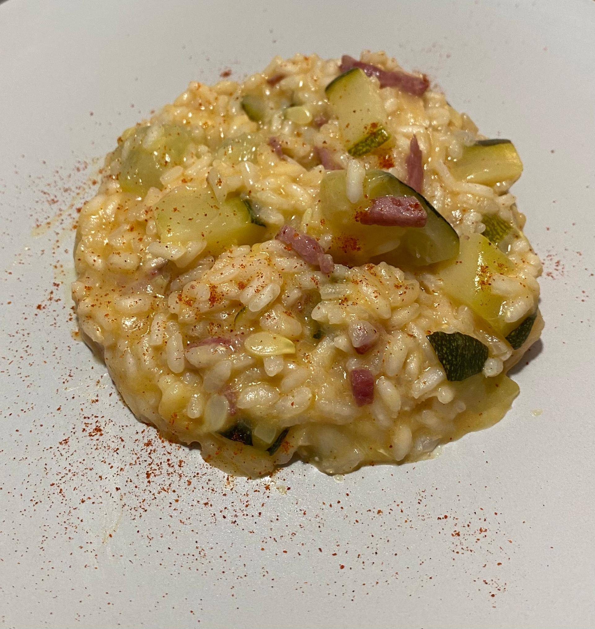 Risotto courgette et allumettes fumées - Recette Companion XL | Moulinex