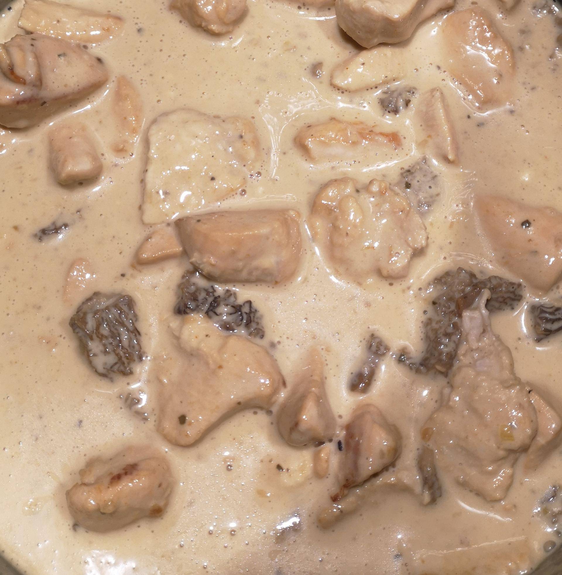 Émincé de poulet aux morilles - Recette Cookeo | Moulinex