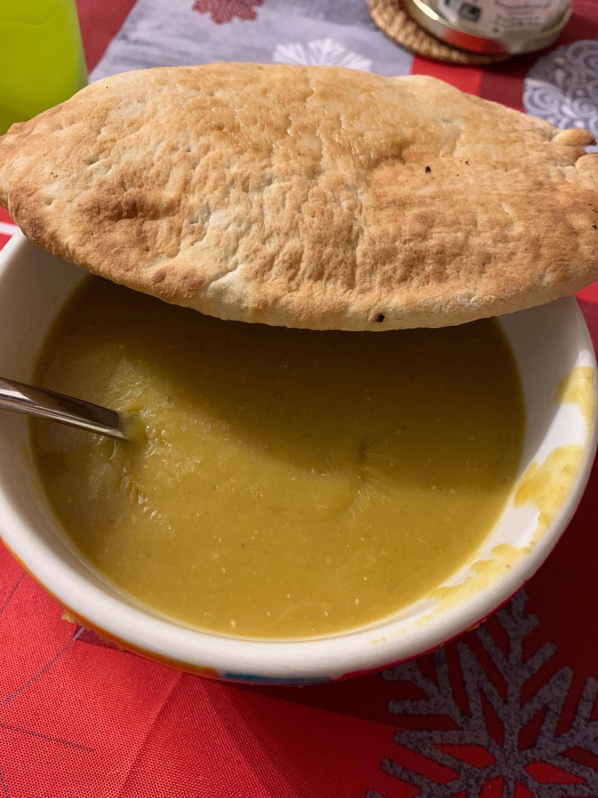 Soupe lentilles corail et potiron - Recette Cookeo | Moulinex