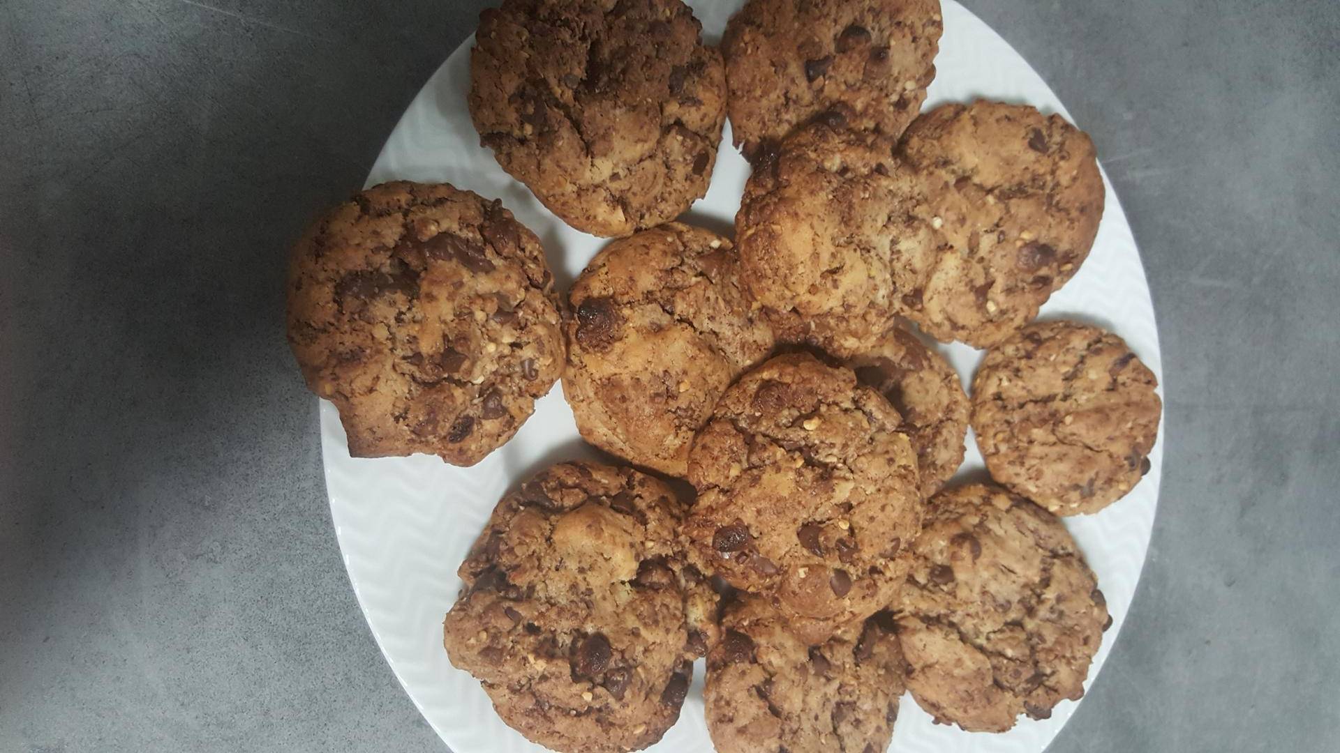Cookies pépites de chocolat et praliné - Recette Companion XL | Moulinex