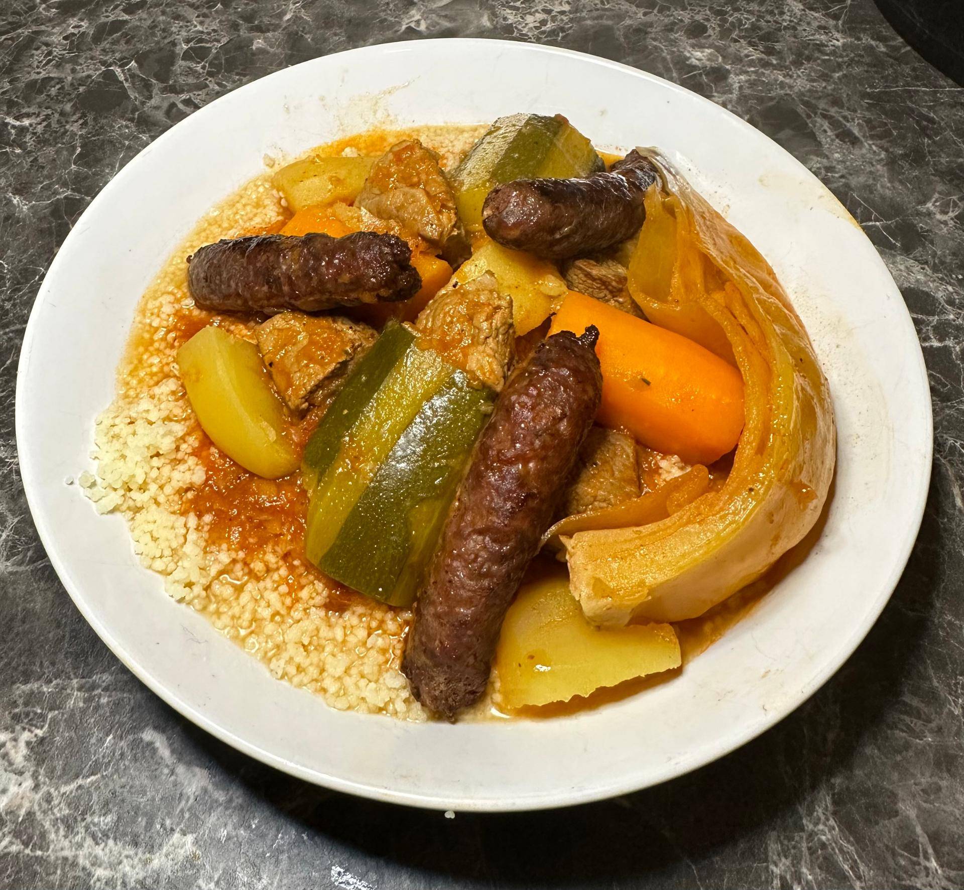 Couscous Agneau (merguez) + Semoule expresse (K) - Recette Cookeo V3 | Moulinex