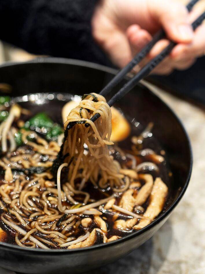 Ramen aux champignons - Recette Perfectmix Cook | Moulinex