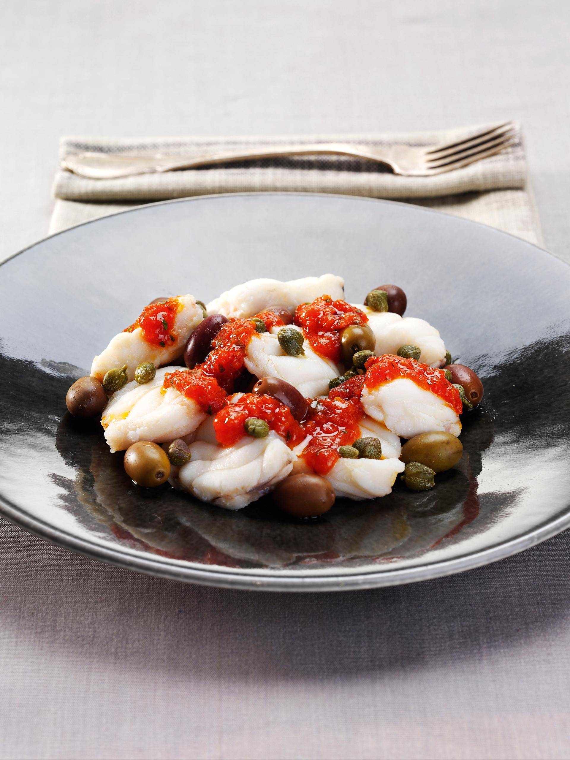In citroenstoom gegaarde zeeduivel met tomatencurry - Recette Companion Connect | Moulinex