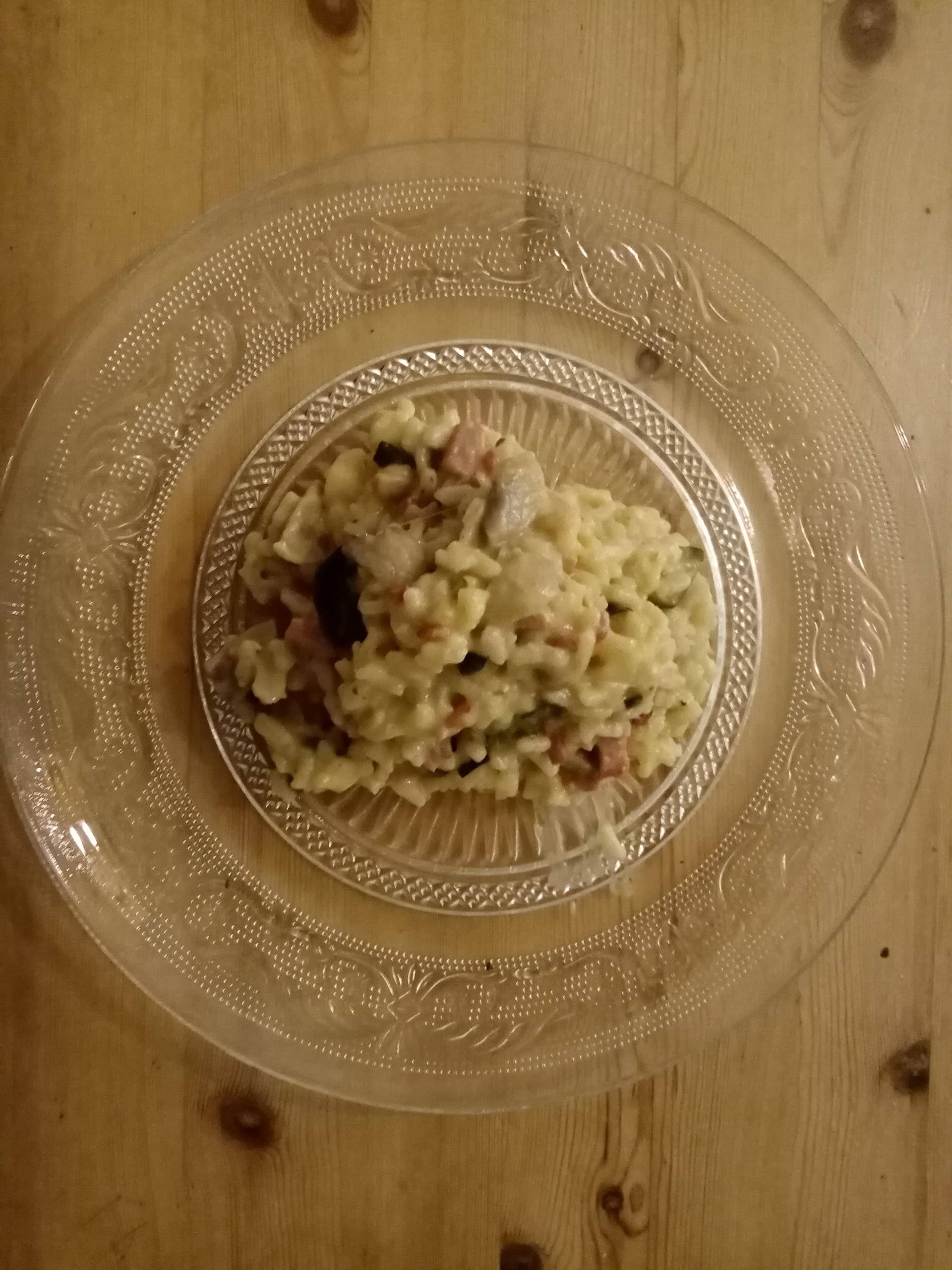 Risotto crémeux courgettes champignons lardons - Recette Cookeo | Moulinex