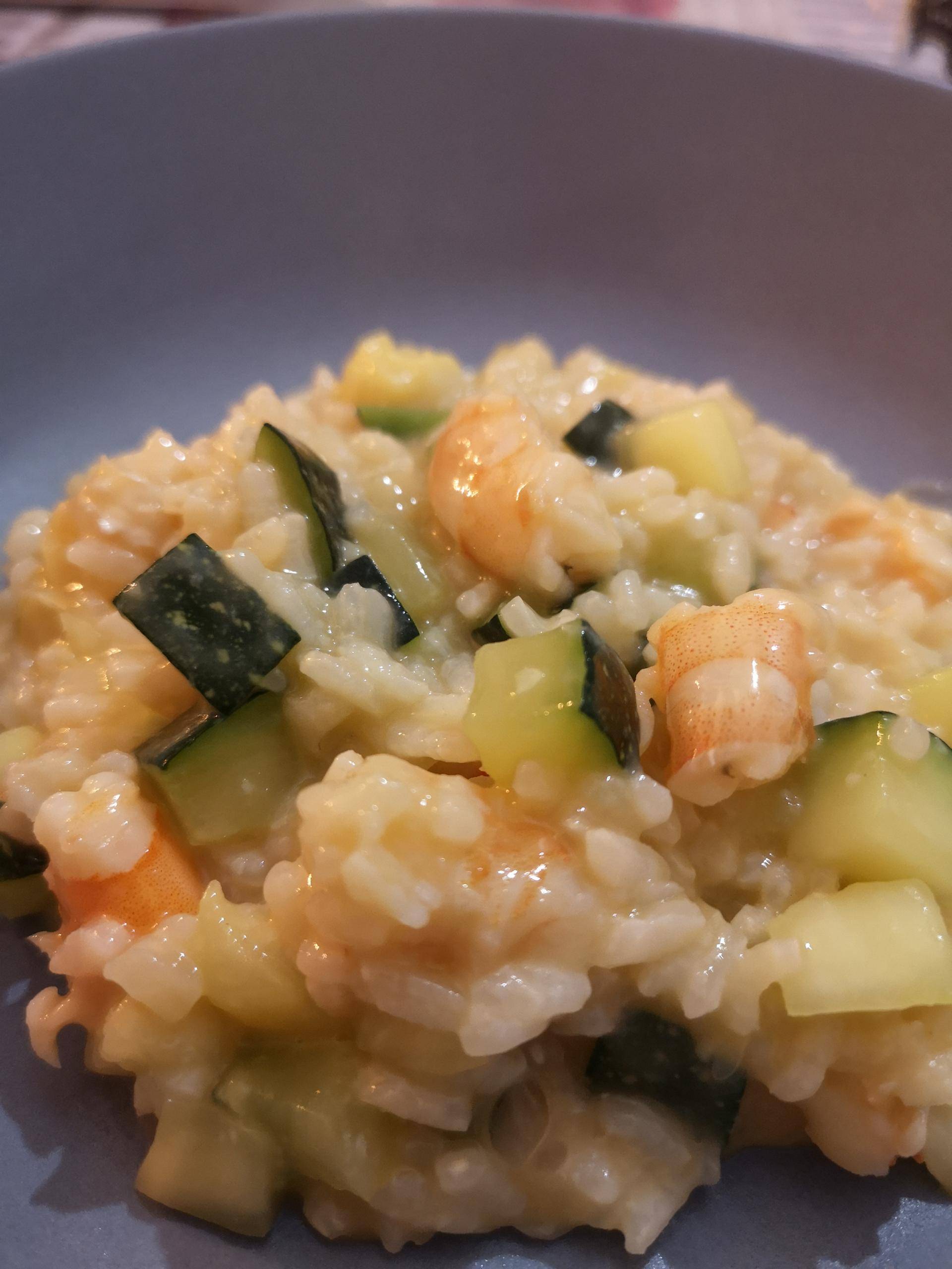 Risotto crevette courgette - Recette Companion Connect XL | Moulinex