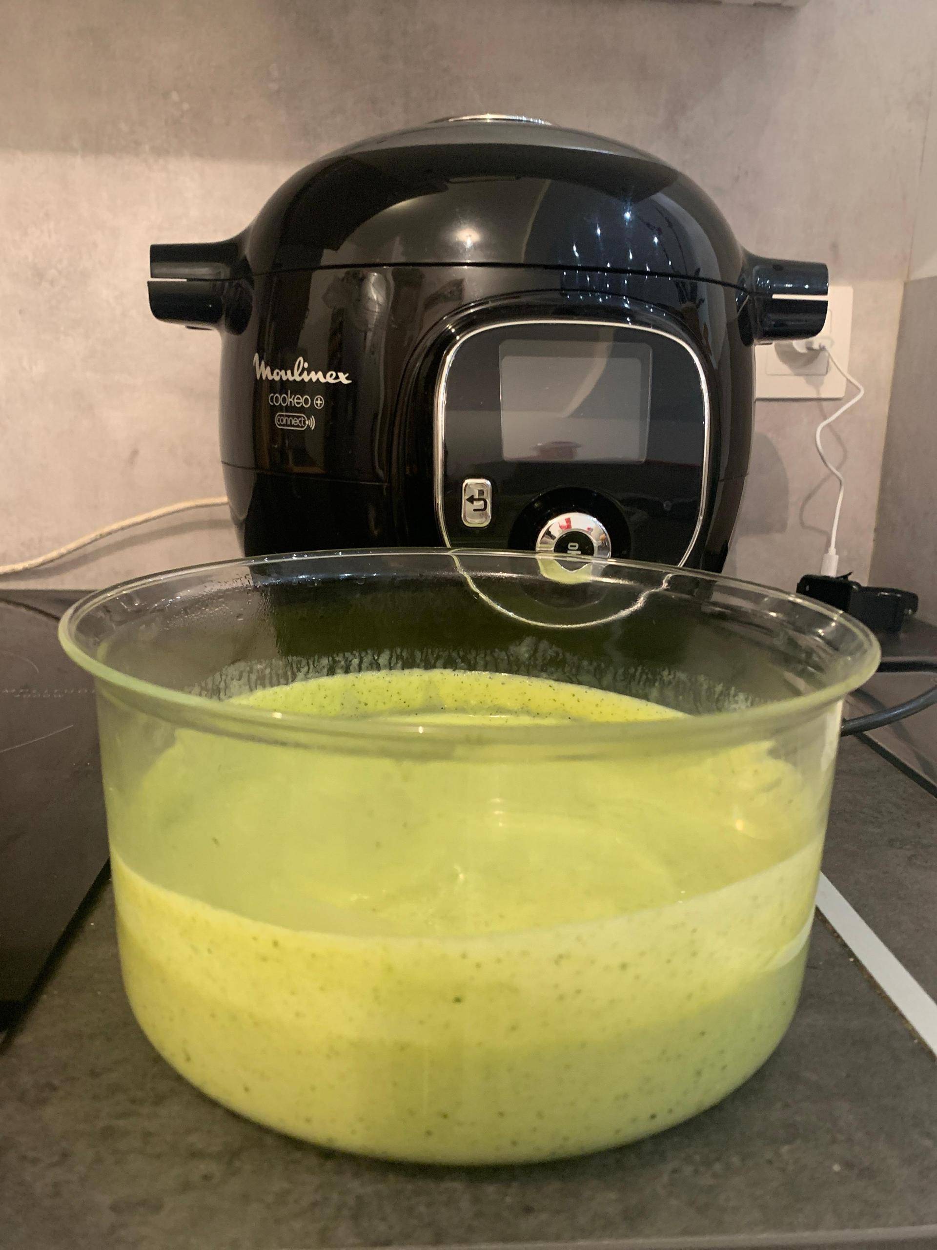 Soupe à la courgette et kiri - Recette Cookeo | Moulinex