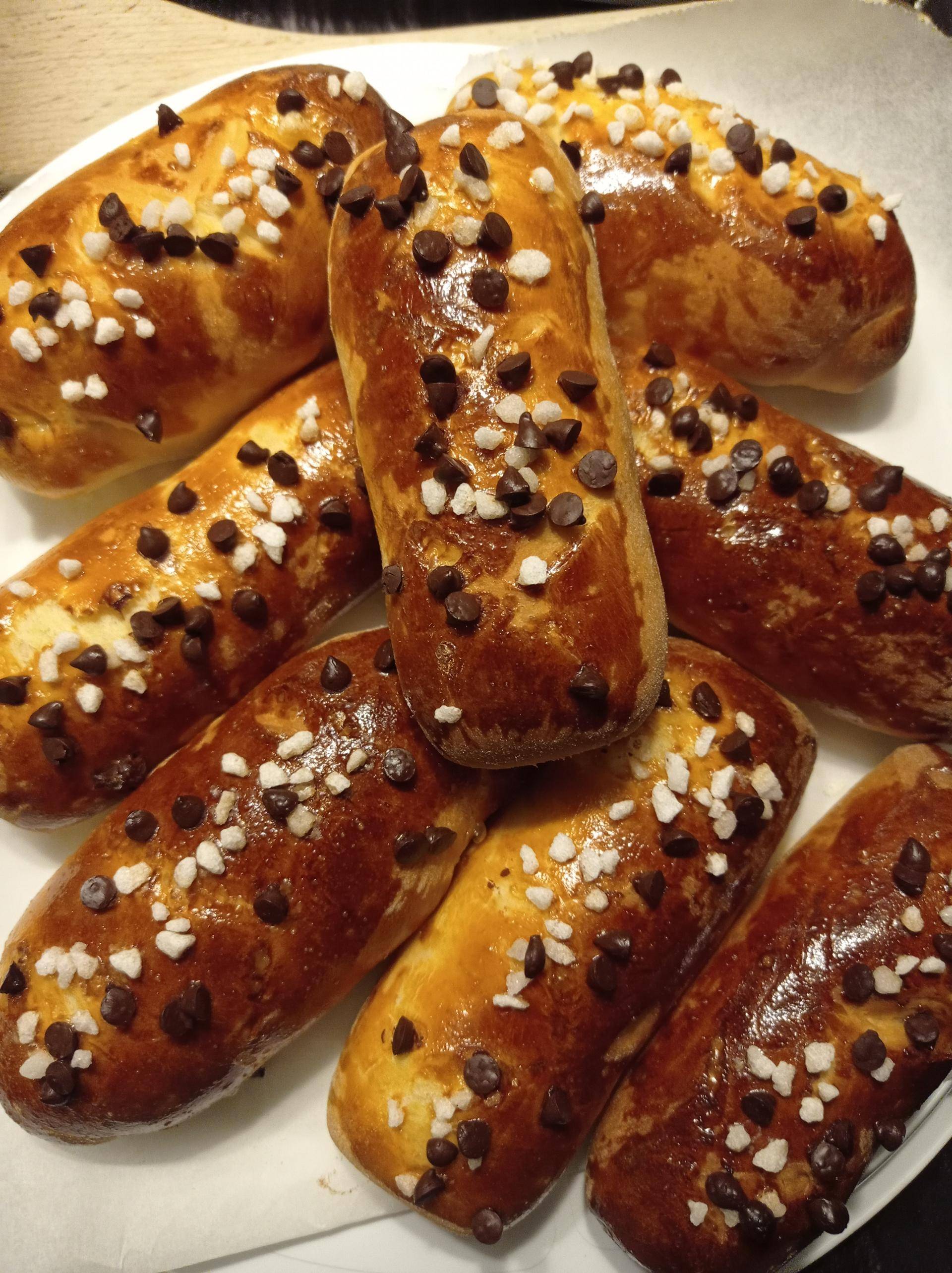 Pains viennois fournés chocolat - Recette Companion Connect XL | Moulinex