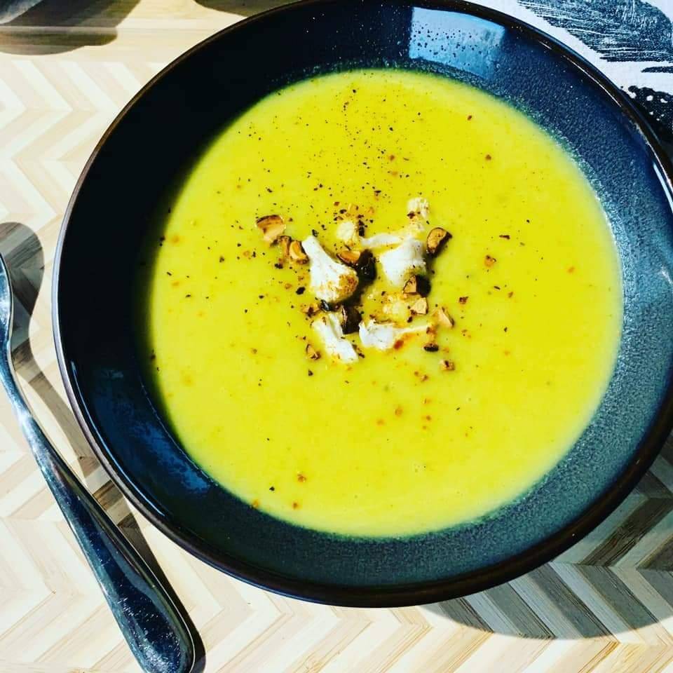 Velouté chou fleur au curcuma - Recette Companion XL | Moulinex