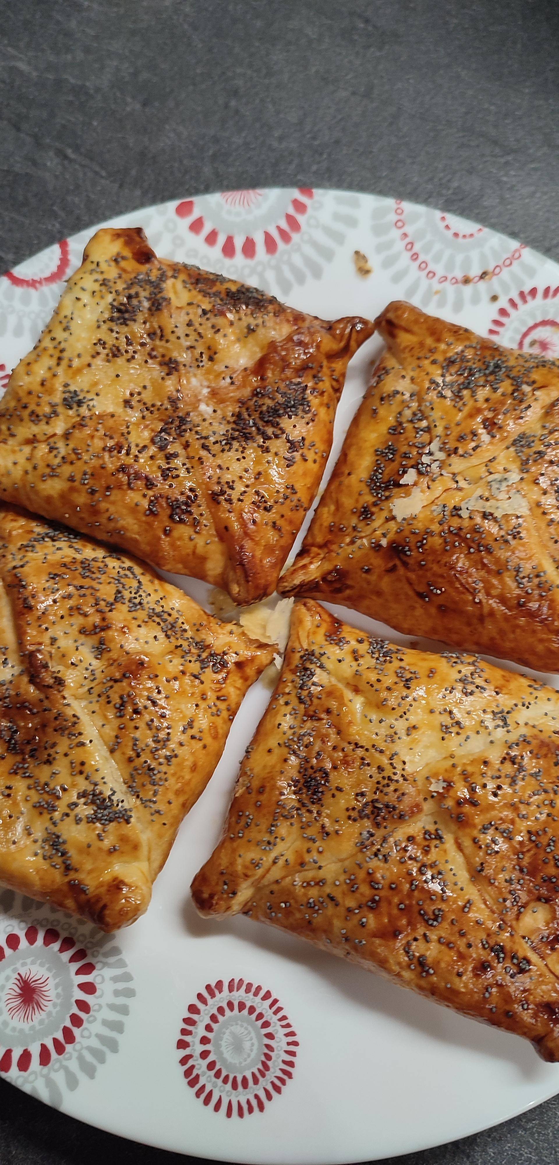 Feuilletés jambon - Recette Easy Fry Mega | Moulinex