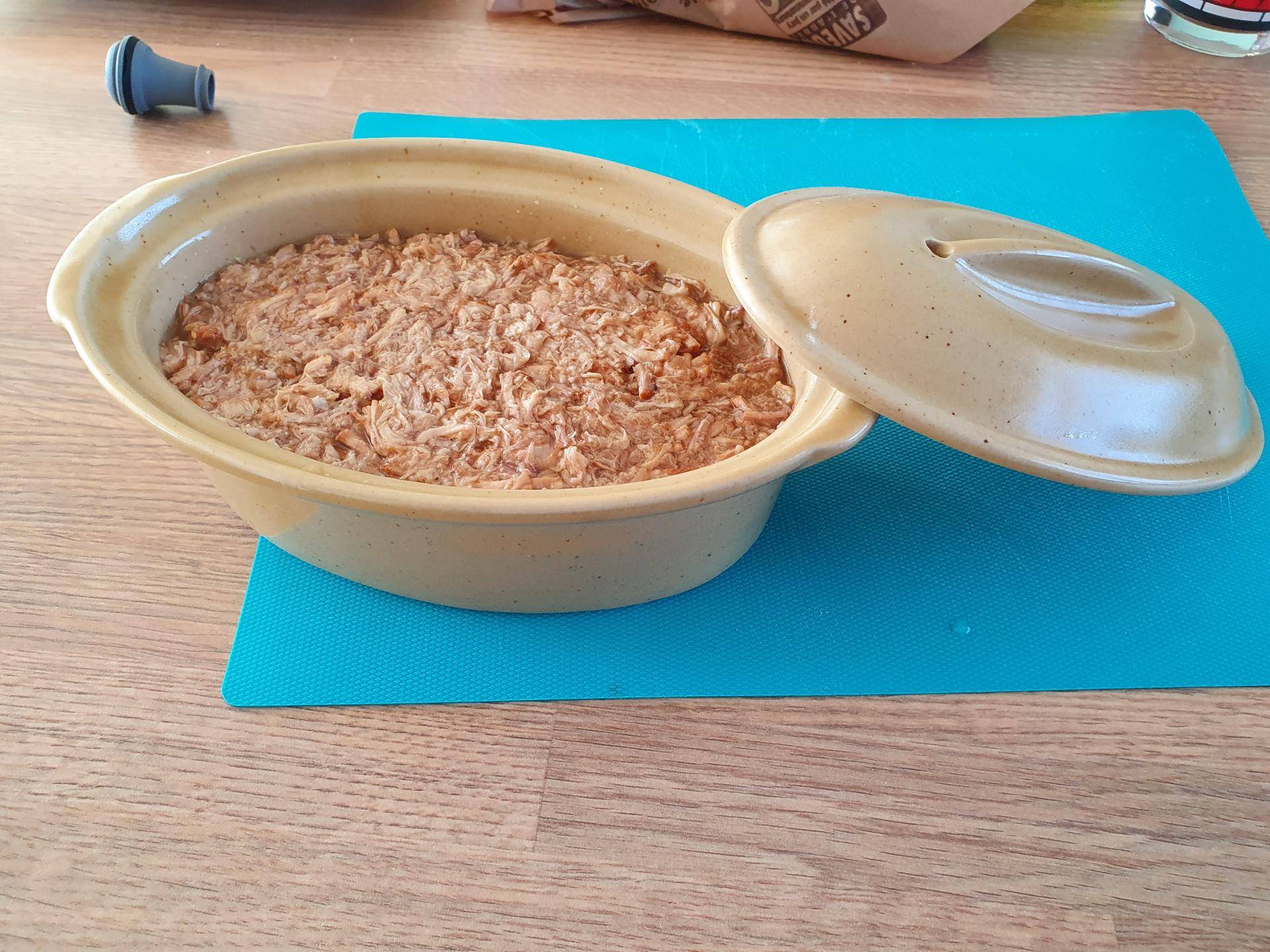 Rillettes de porc au gewurztraminer - Recette Cookeo V3 | Moulinex