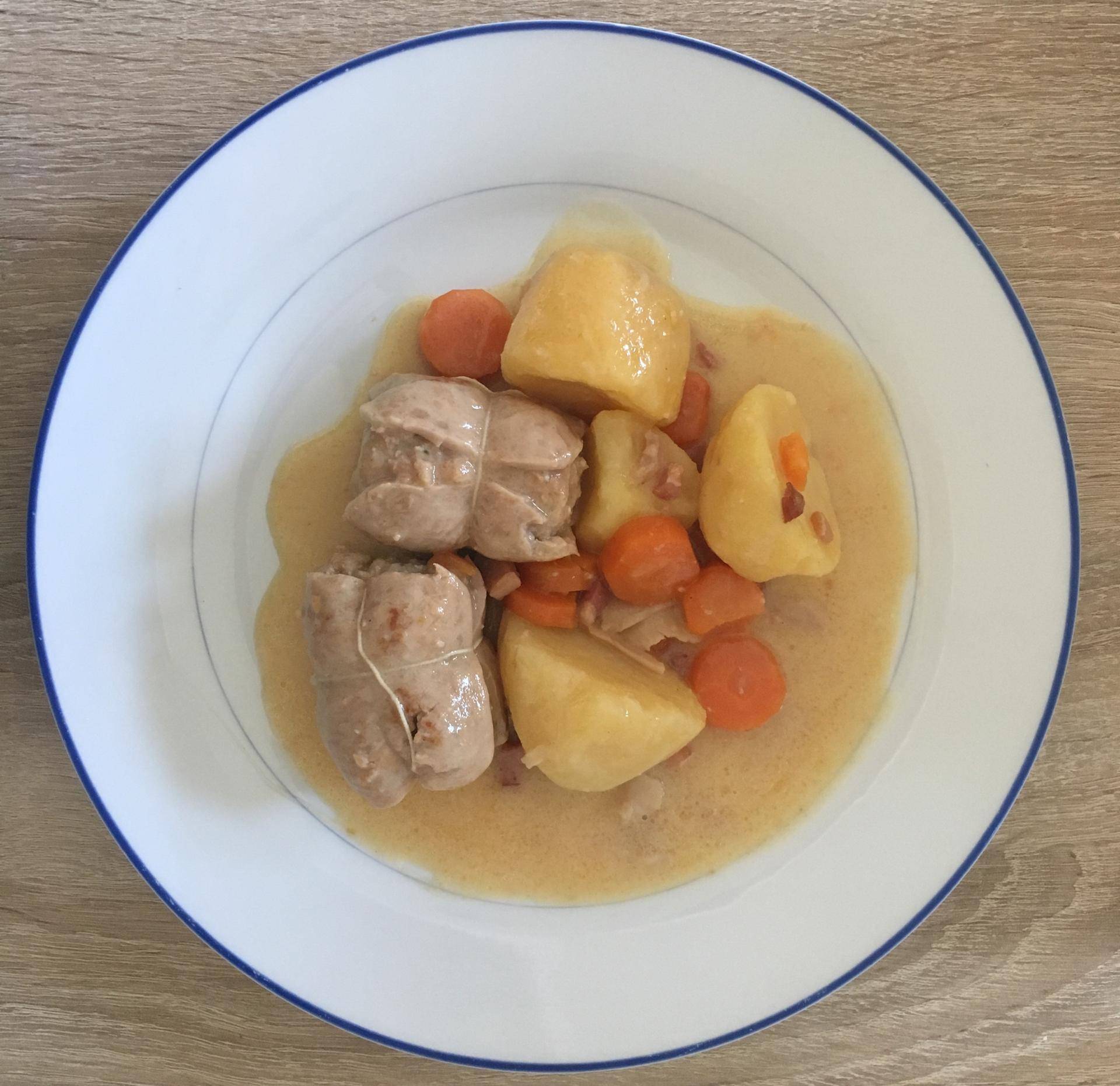 Paupiettes de veau, carottes et pommes de terre - Recette Cookeo | Moulinex