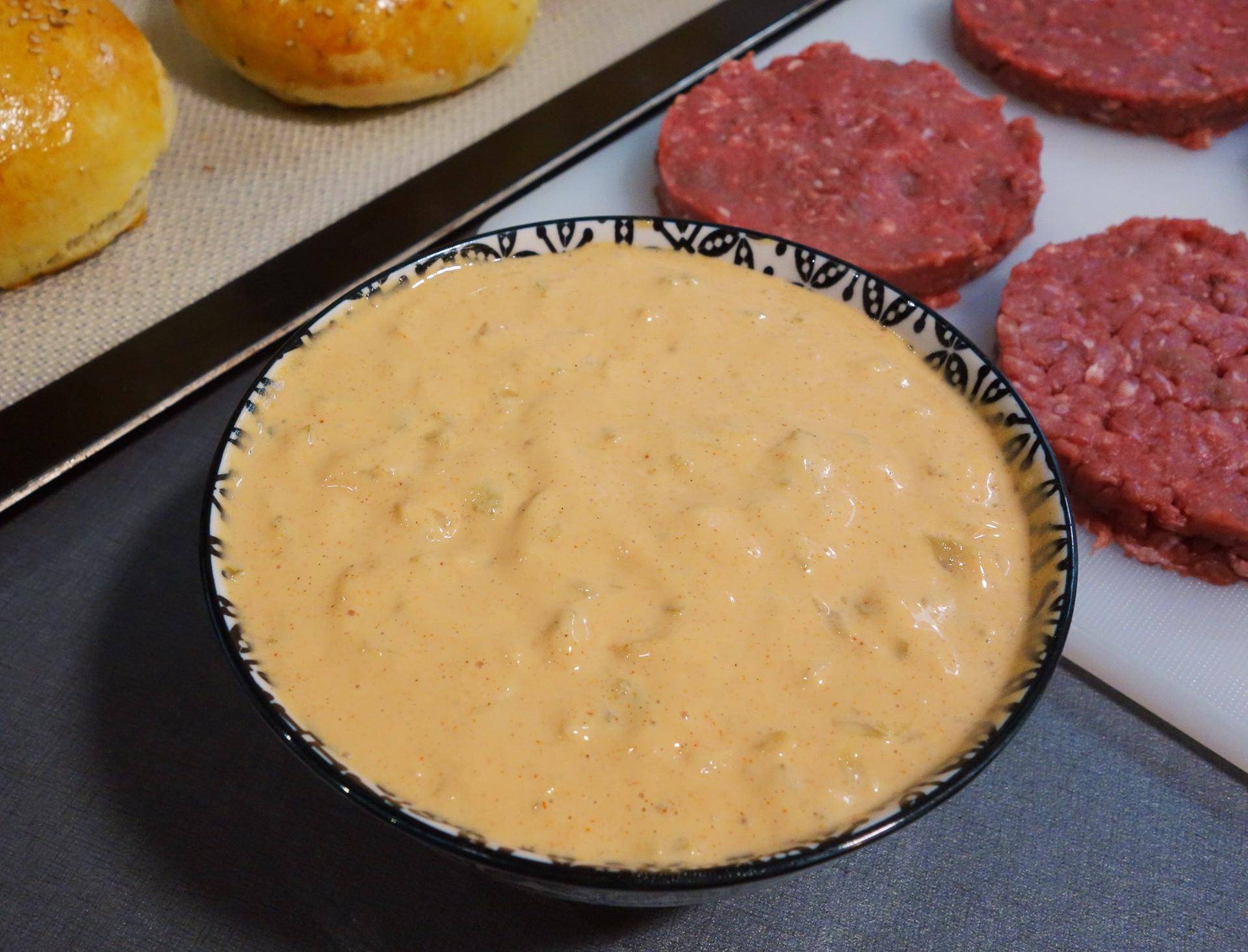 Sauce Hamburger - Brice RC - Recette Companion Connect XL | Moulinex