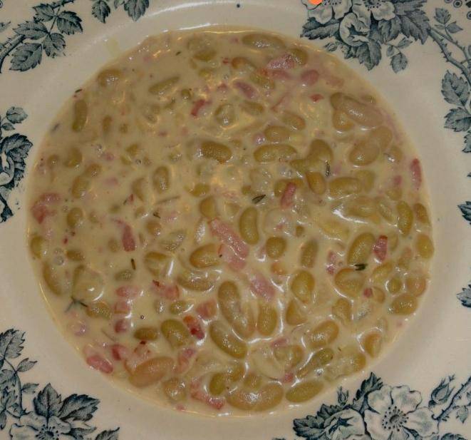 Flageolet à la crème et aux lardons - Recette Cookeo V3 | Moulinex