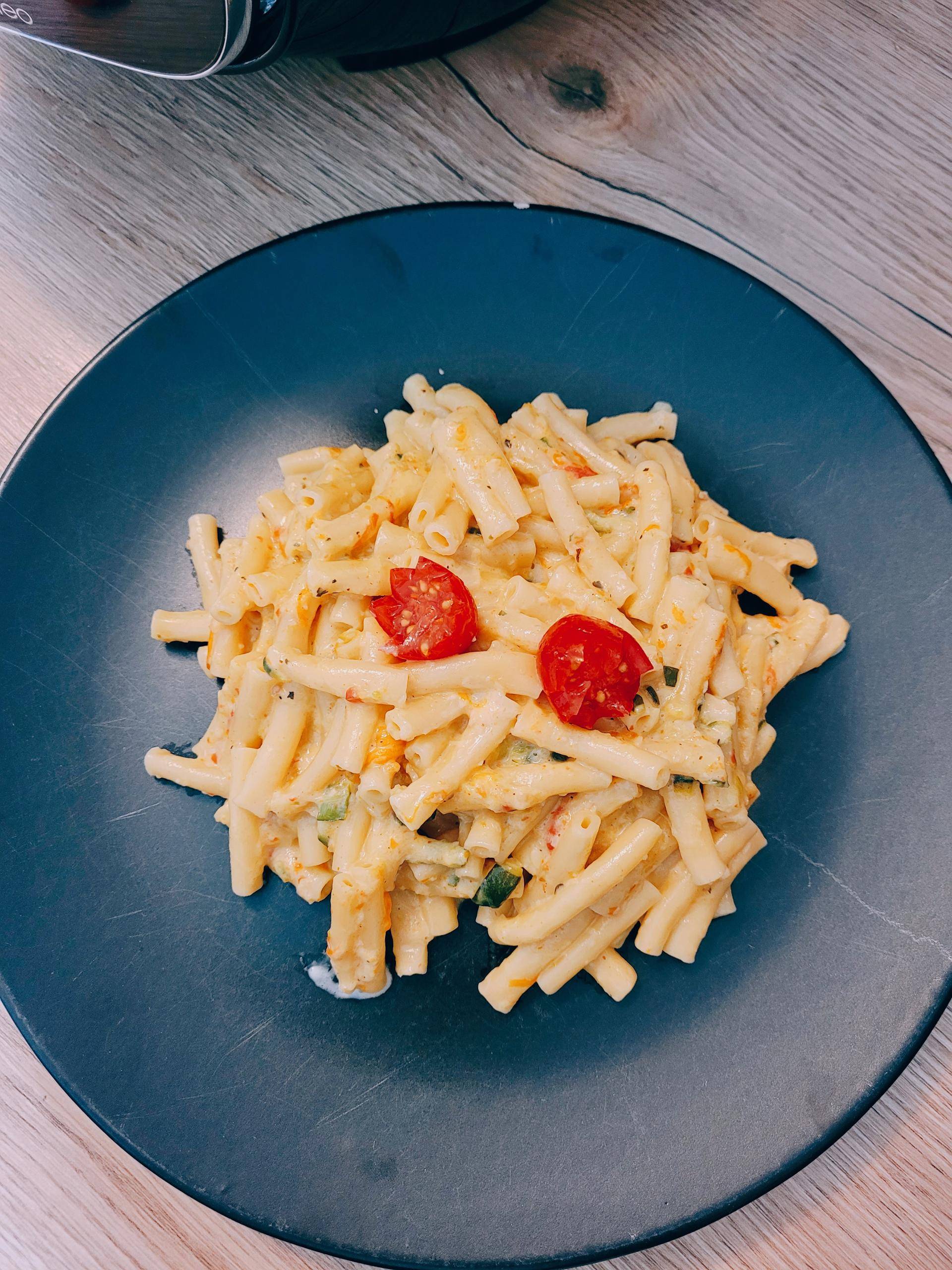 Macaronis aux courgettes crème et parmesan - Recette Cookeo V3 | Moulinex
