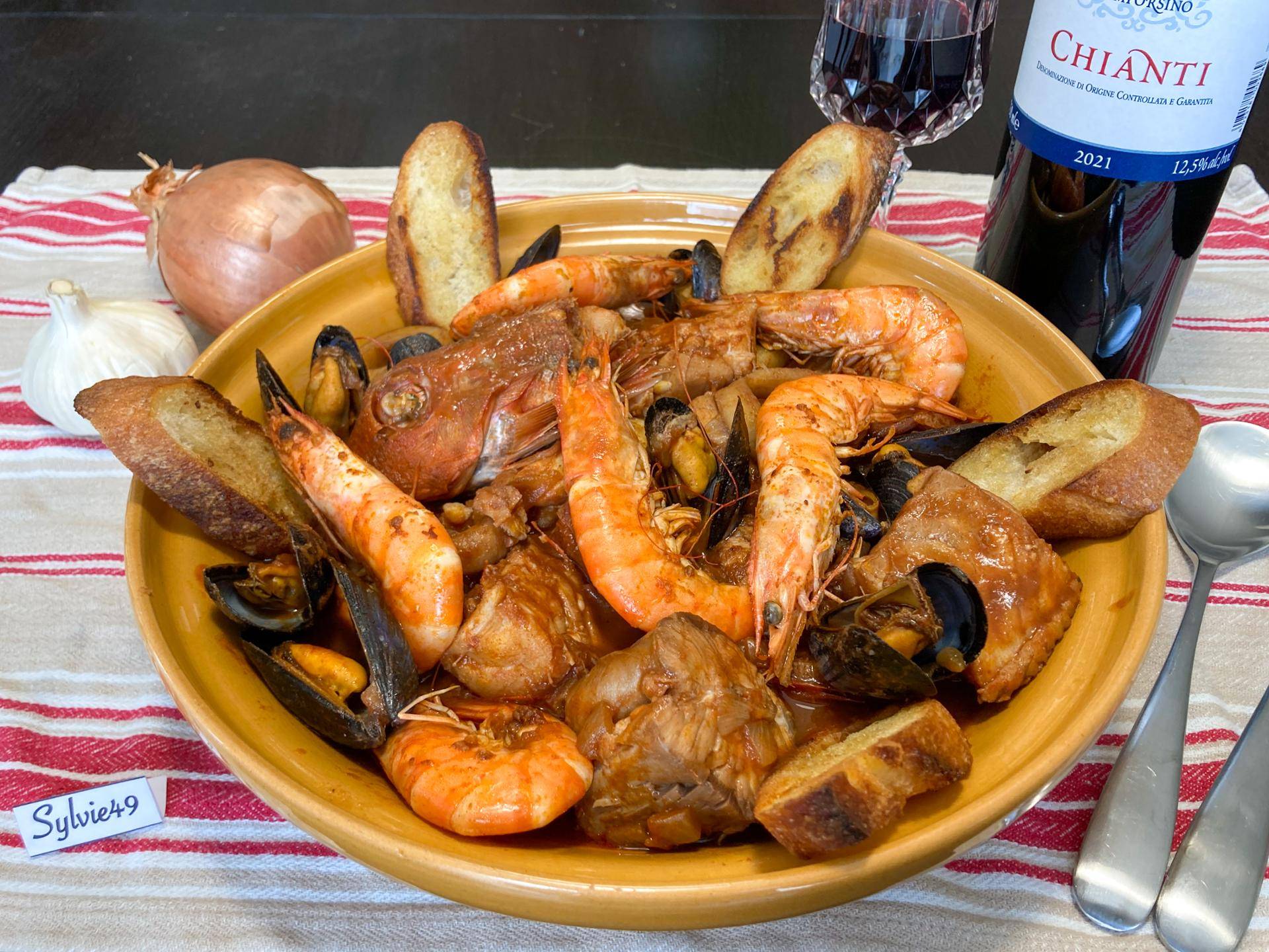 Cacciucco alla livornese (soupe de poissons) - Recette Cookeo V3 | Moulinex