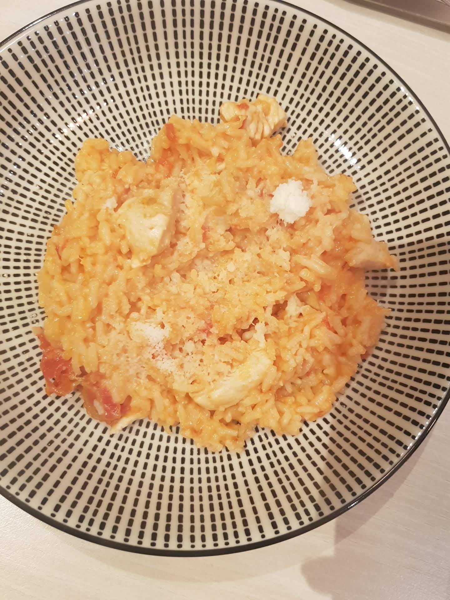 Risotto Poulet Tomate - Recette Cookeo | Moulinex