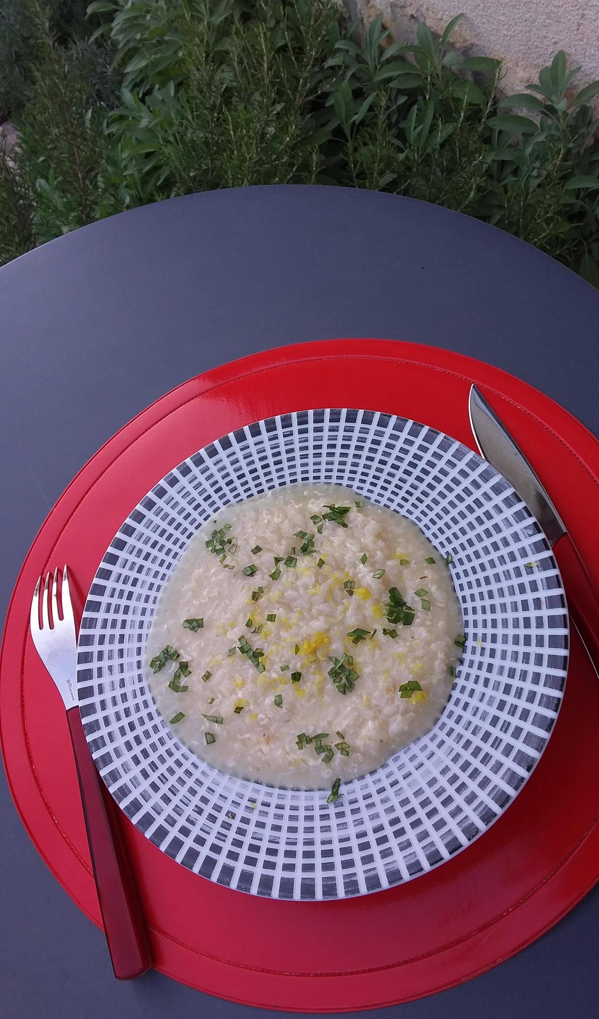 Risotto citron ,basilic - Recette Cookeo | Moulinex