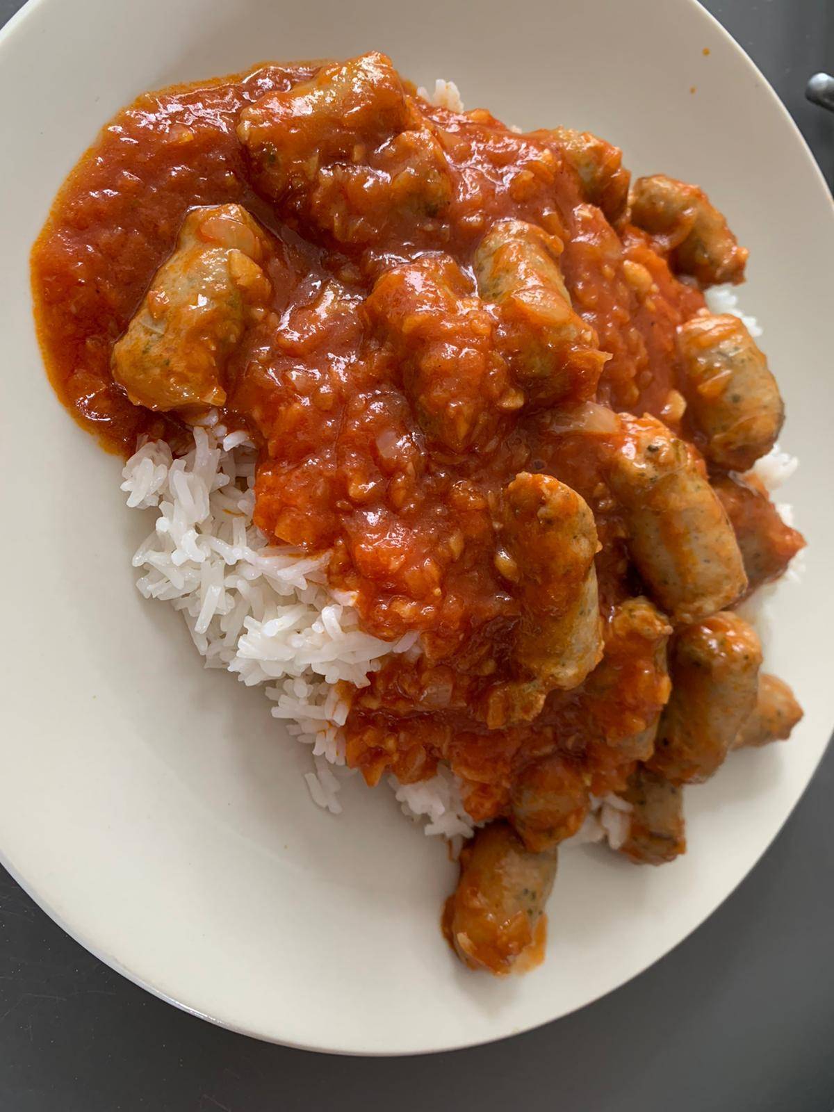 Rougail saucisse chipolatas - Recette Companion XL | Moulinex