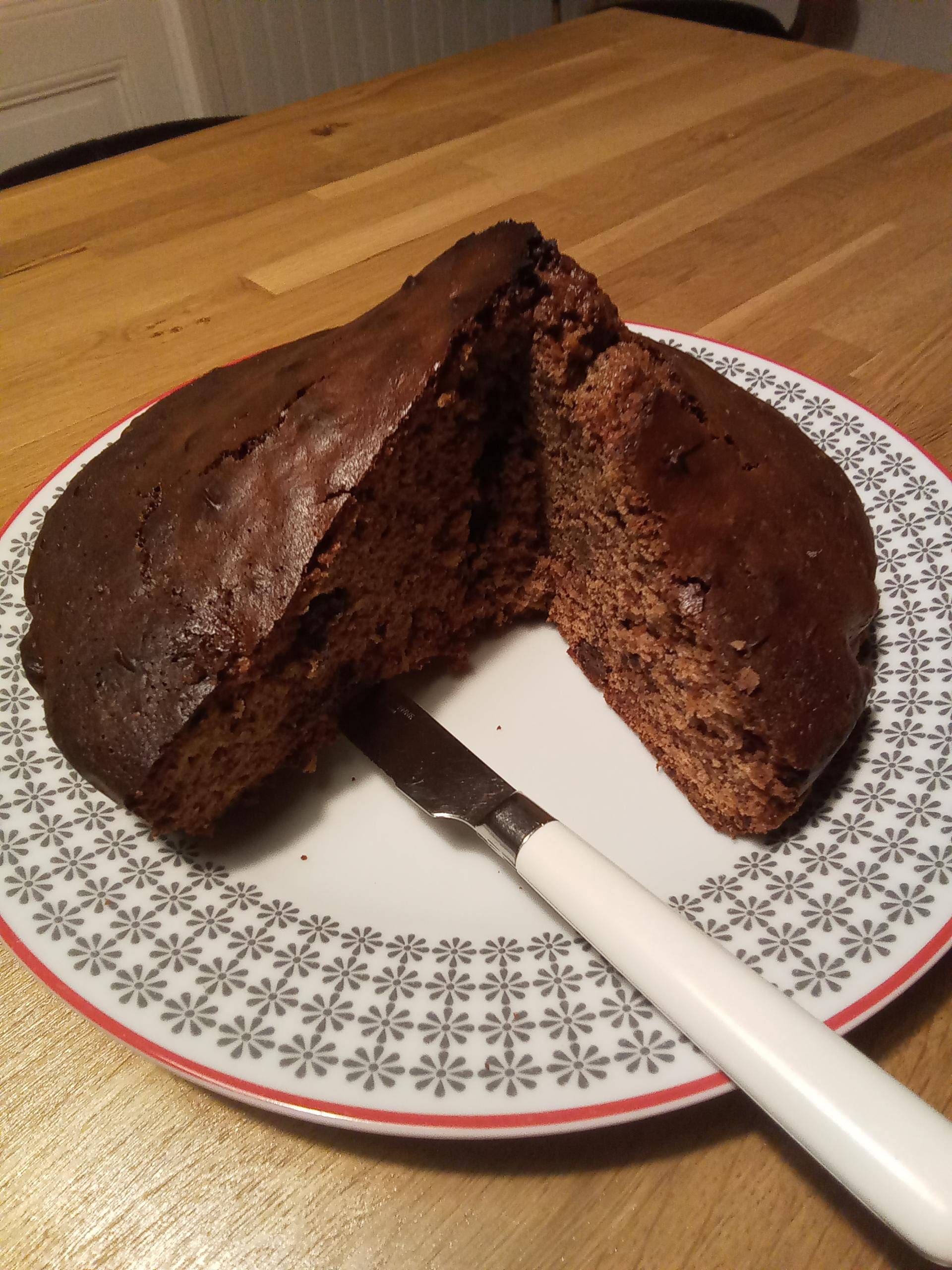 Gâteau au yaourt chocolat gingembre - Recette Companion XL | Moulinex