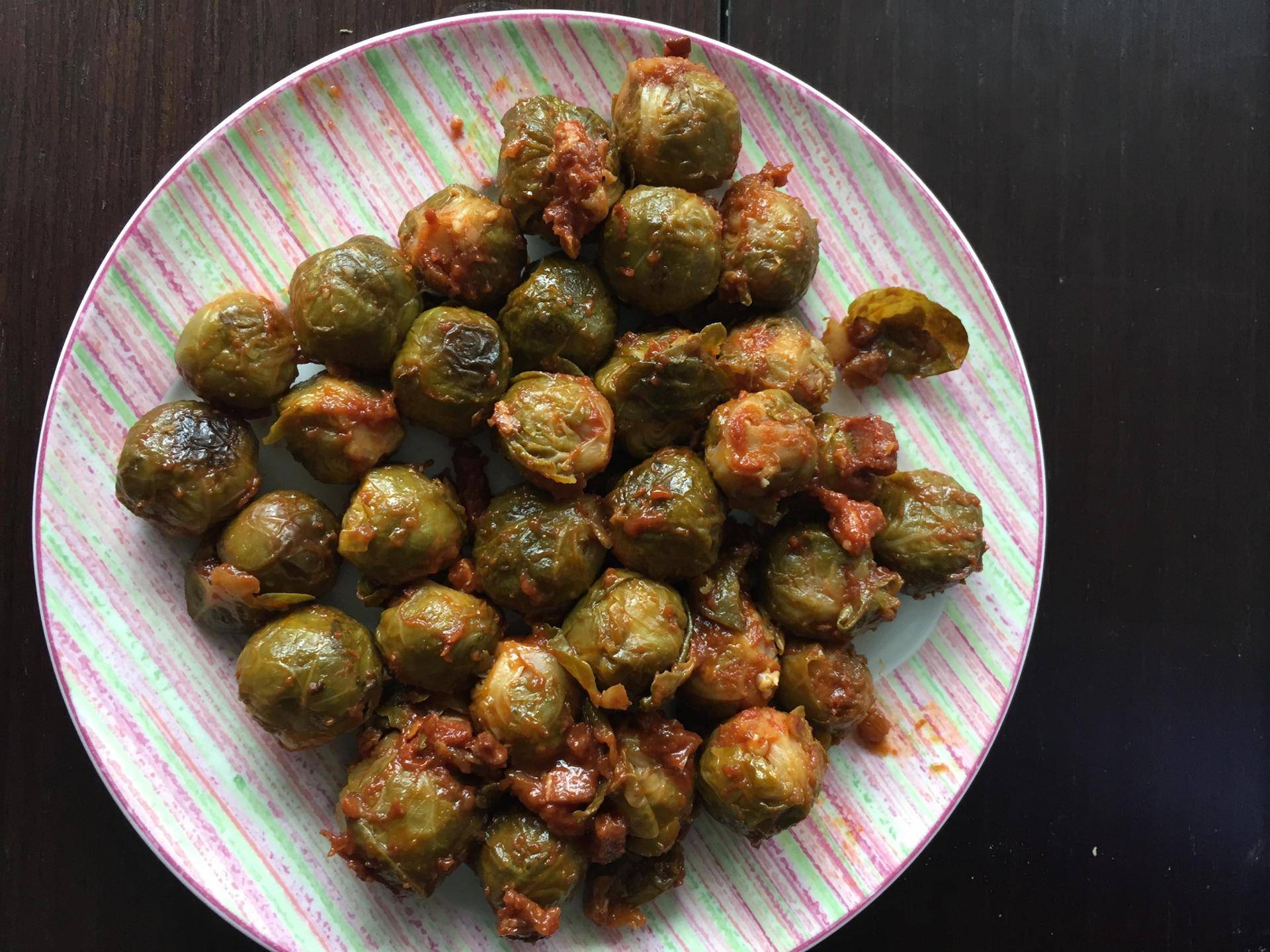 Choux de Bruxelles à la tomate - Recette Cookeo | Moulinex