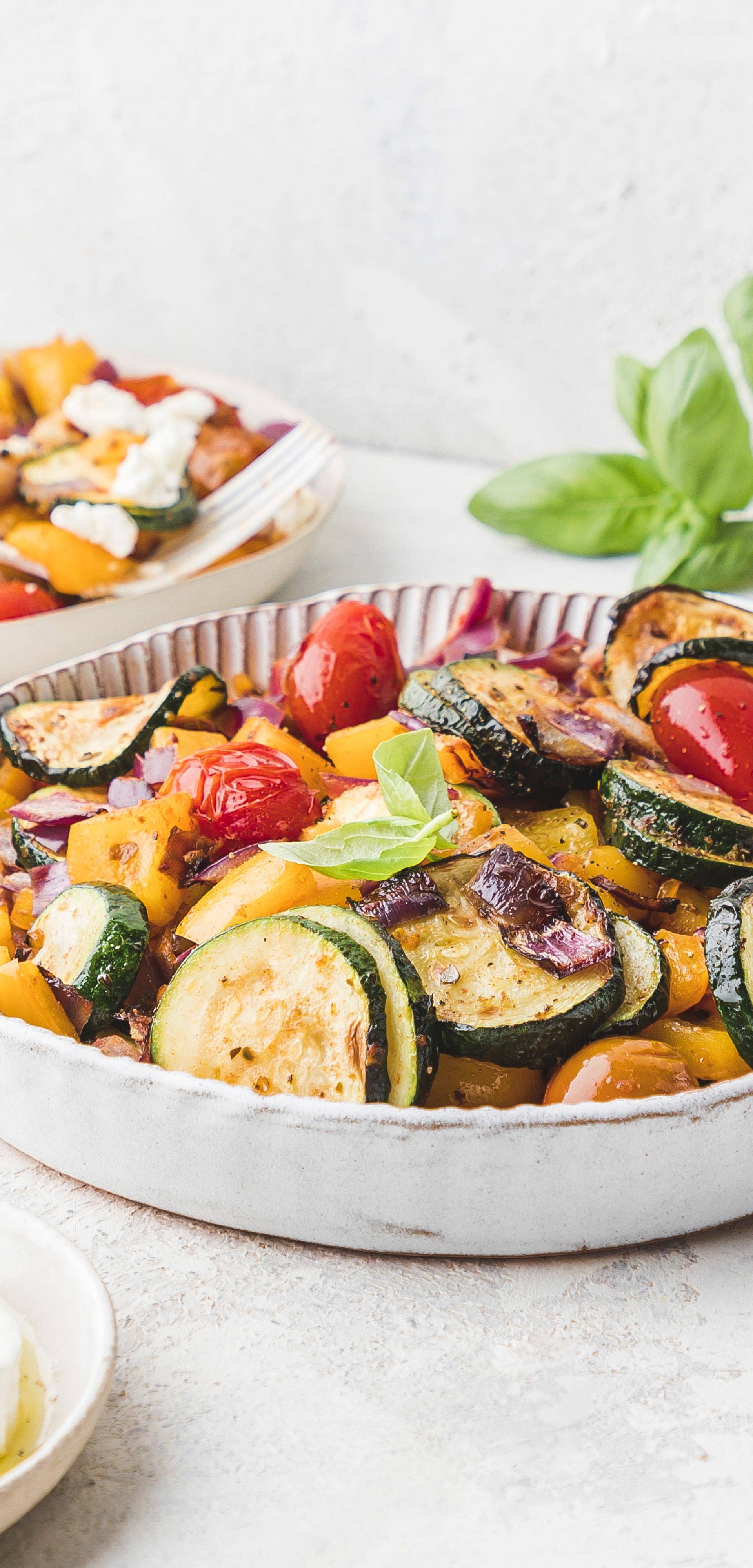 Groenten à la Méditerranée - Recette Easy Fry Mega | Moulinex