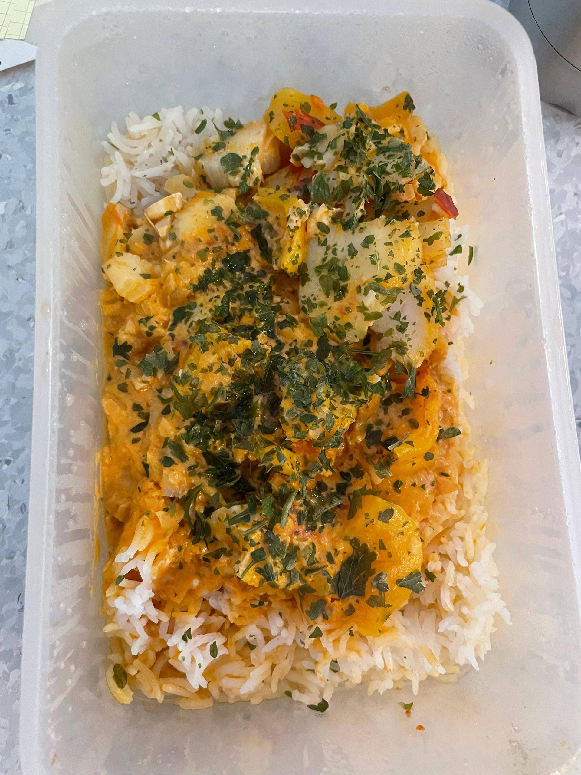 Moqueca brésilienne au cabillaud - Recette Companion Connect XL | Moulinex