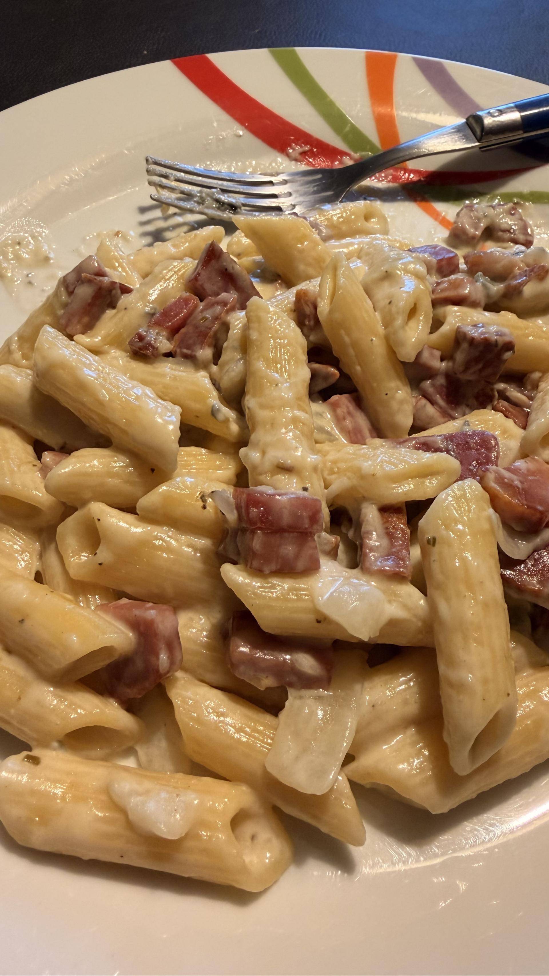Pâtes, coppa, roquefort - Recette Cookeo 9in1 | Moulinex