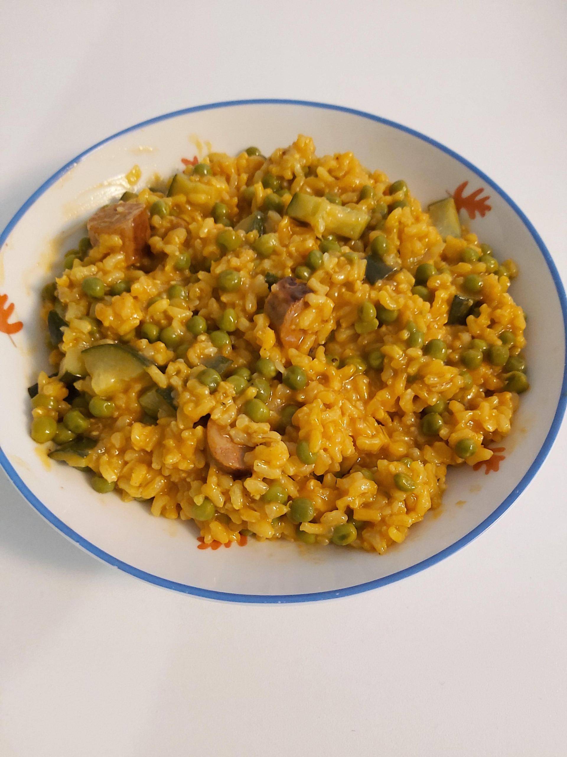 Riz merguez courgettes - Recette Companion Connect | Moulinex