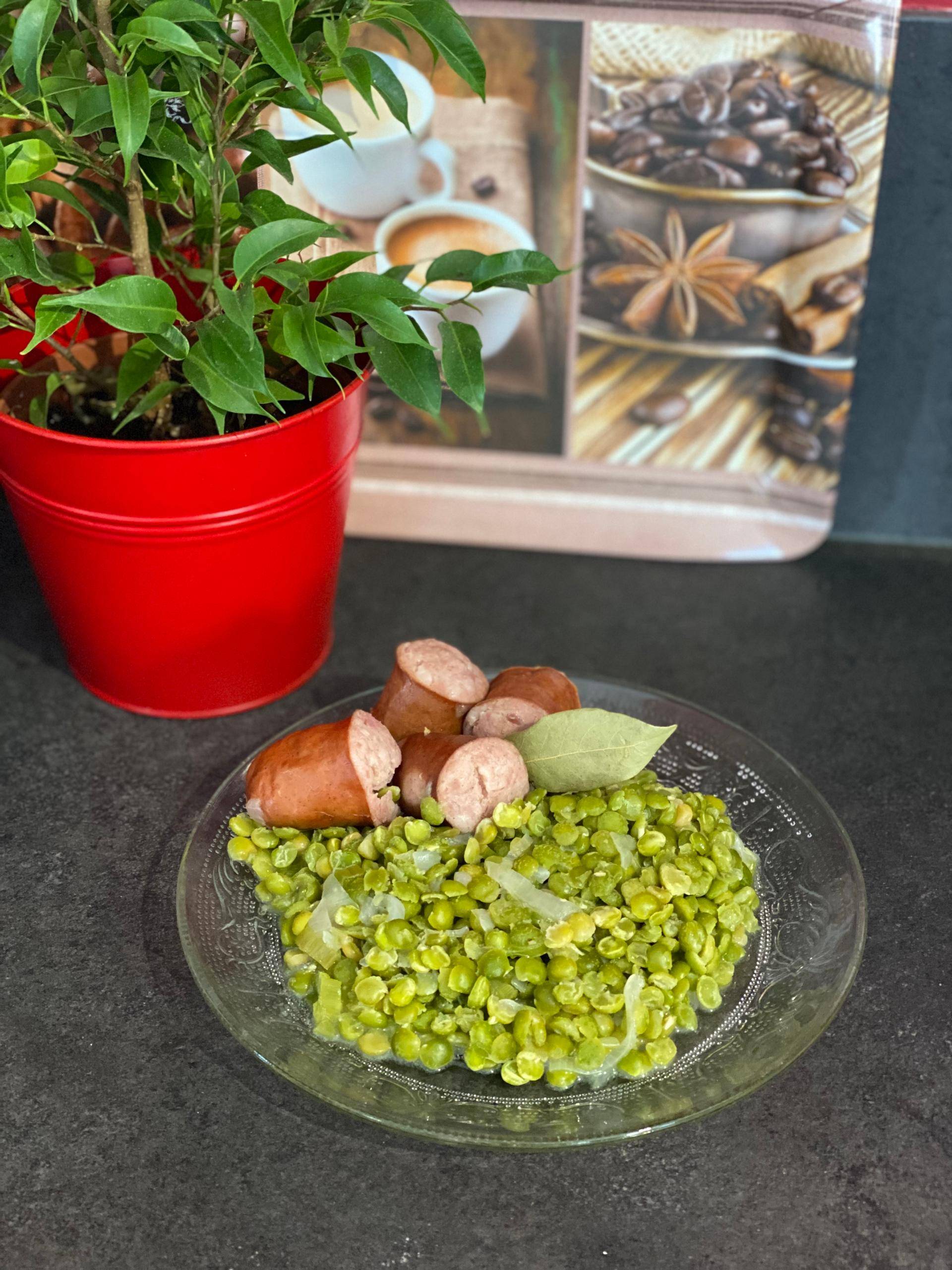 Pois cassés aux saucisses fumés - Recette Cookeo | Moulinex
