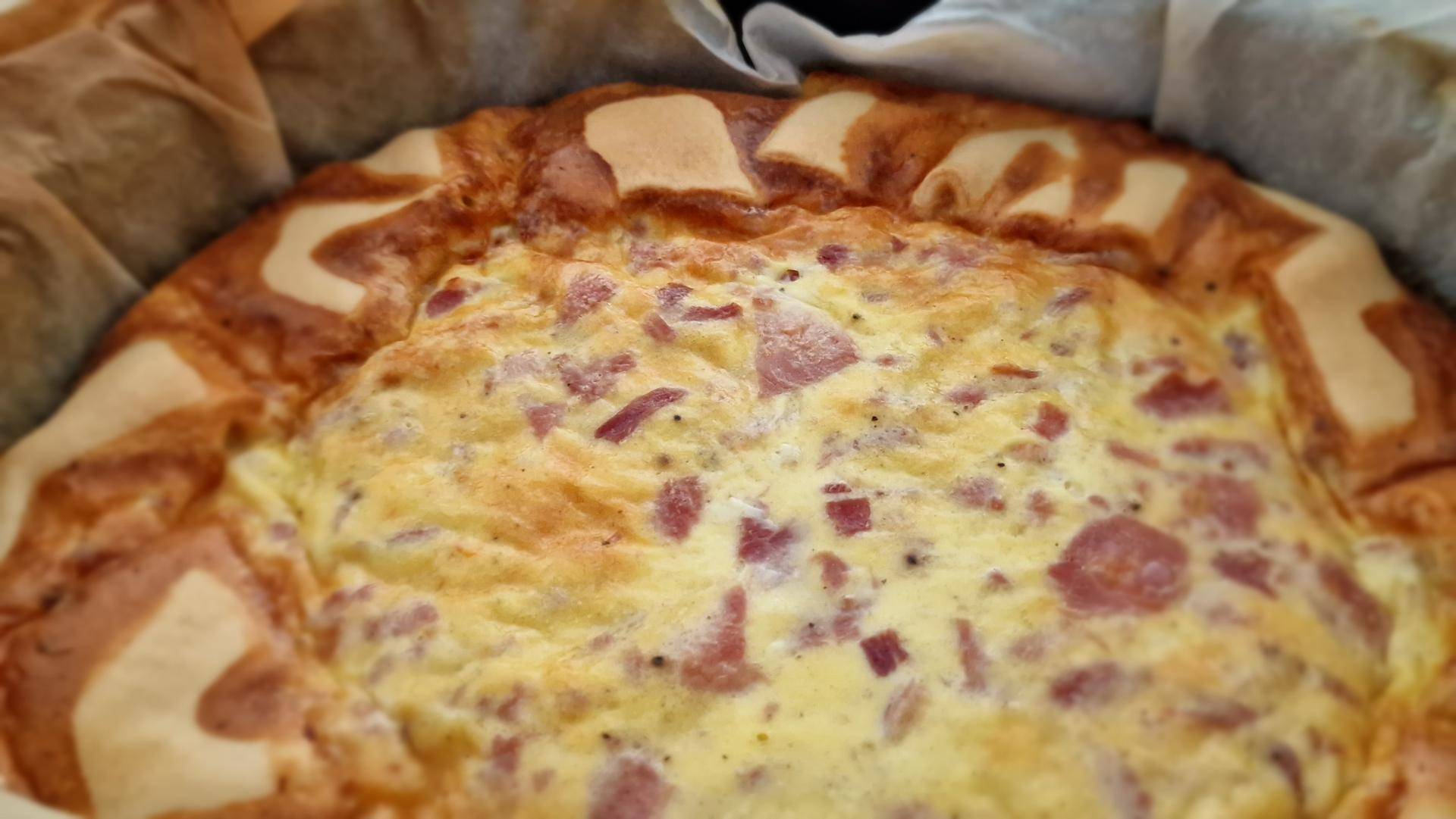 Quiche lorraine légère pour les nuls - Recette Companion Connect XL | Moulinex