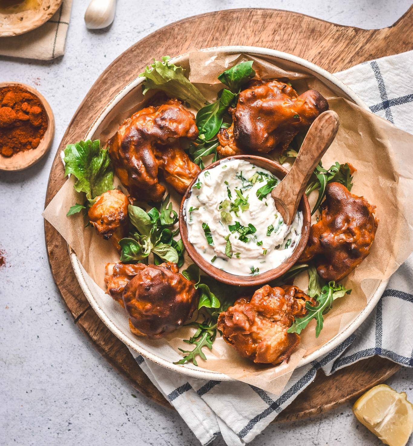 Wings de chou fleur - Recette EASY FRY & GRILL 2 in 1 MECHANICAL | Moulinex